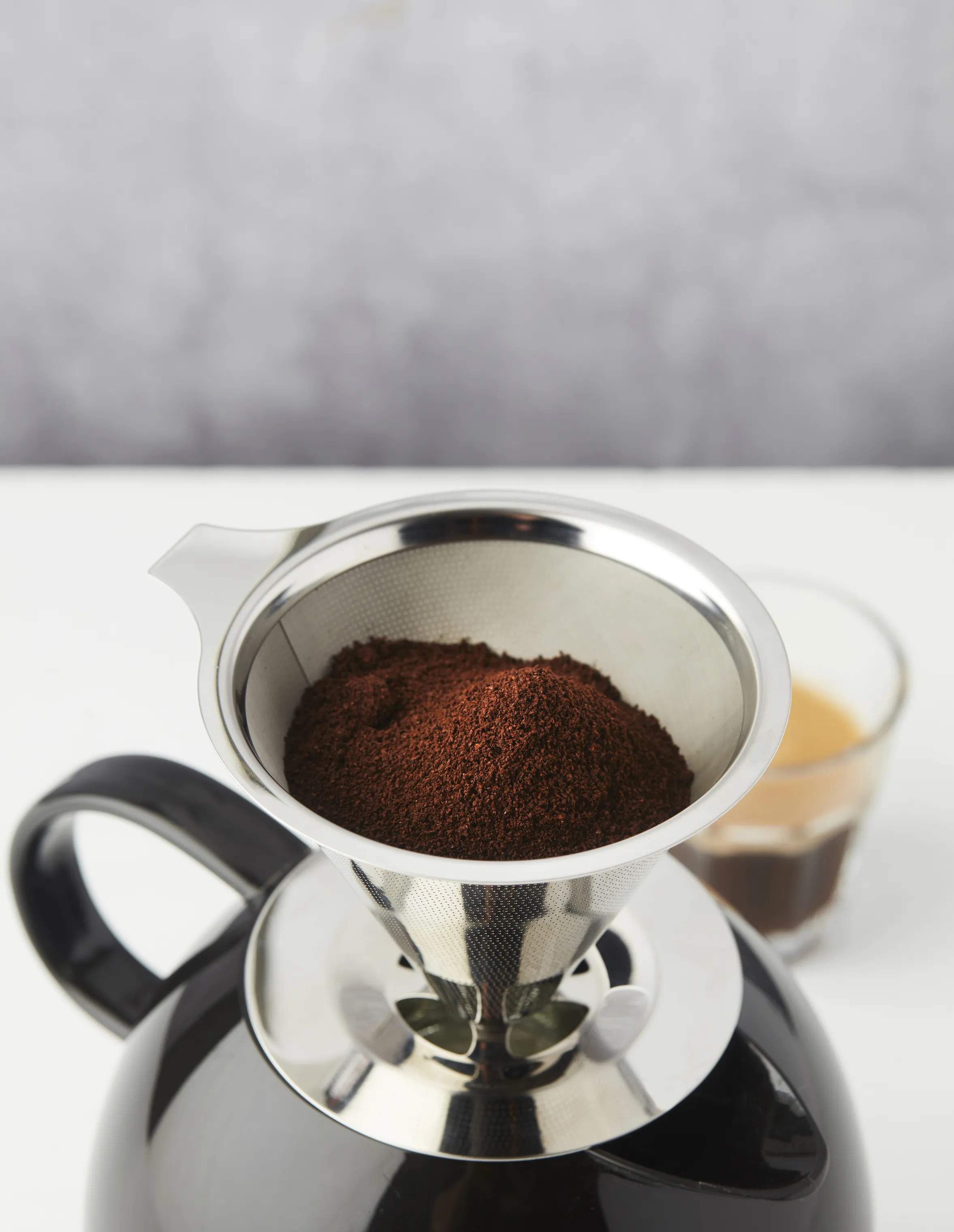 Point Virgule Kaffefiltre Kaffefilter i Metallisk grå, 2