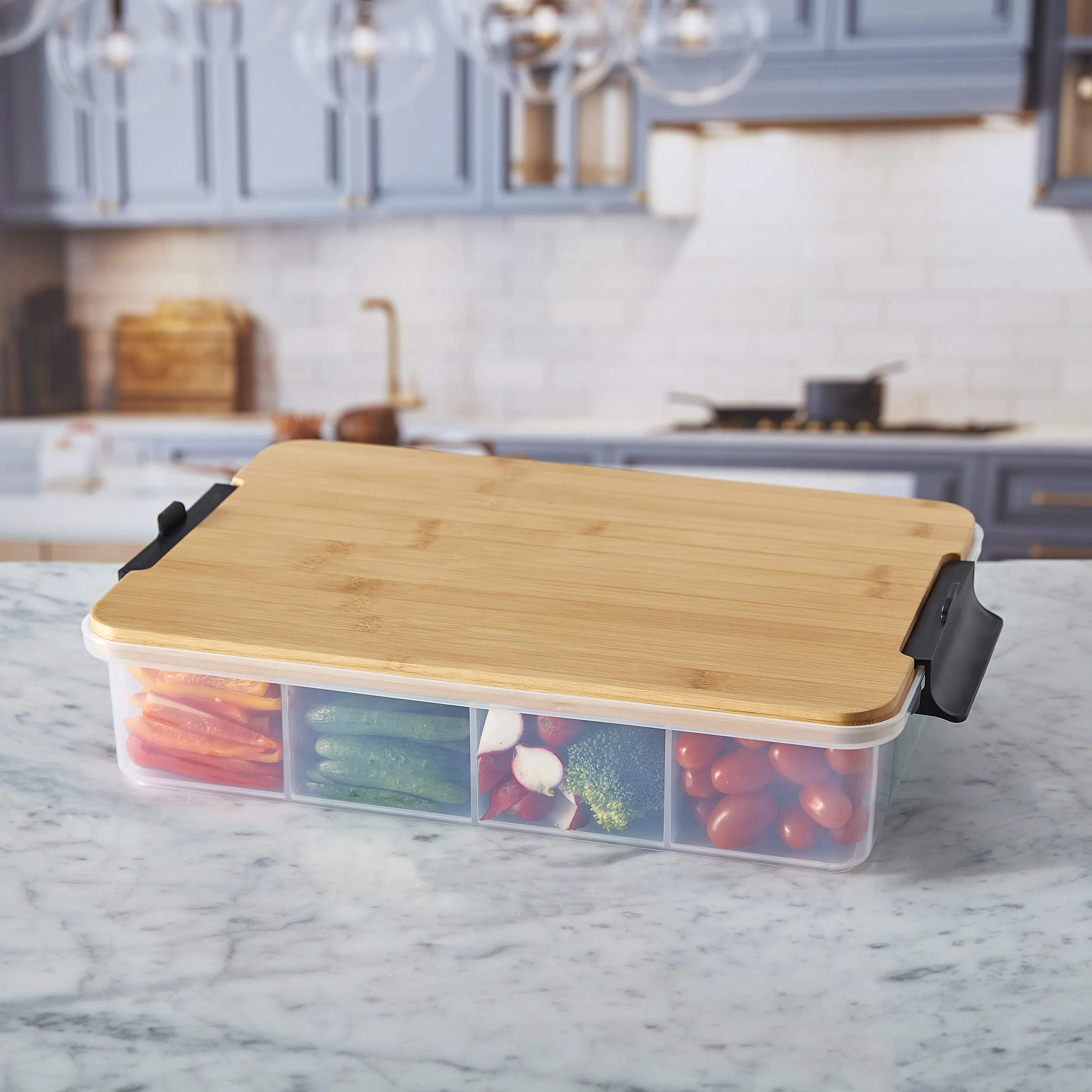 Farberware Opbevaringsbokse Snacklebox Snackboks i Klar, 2