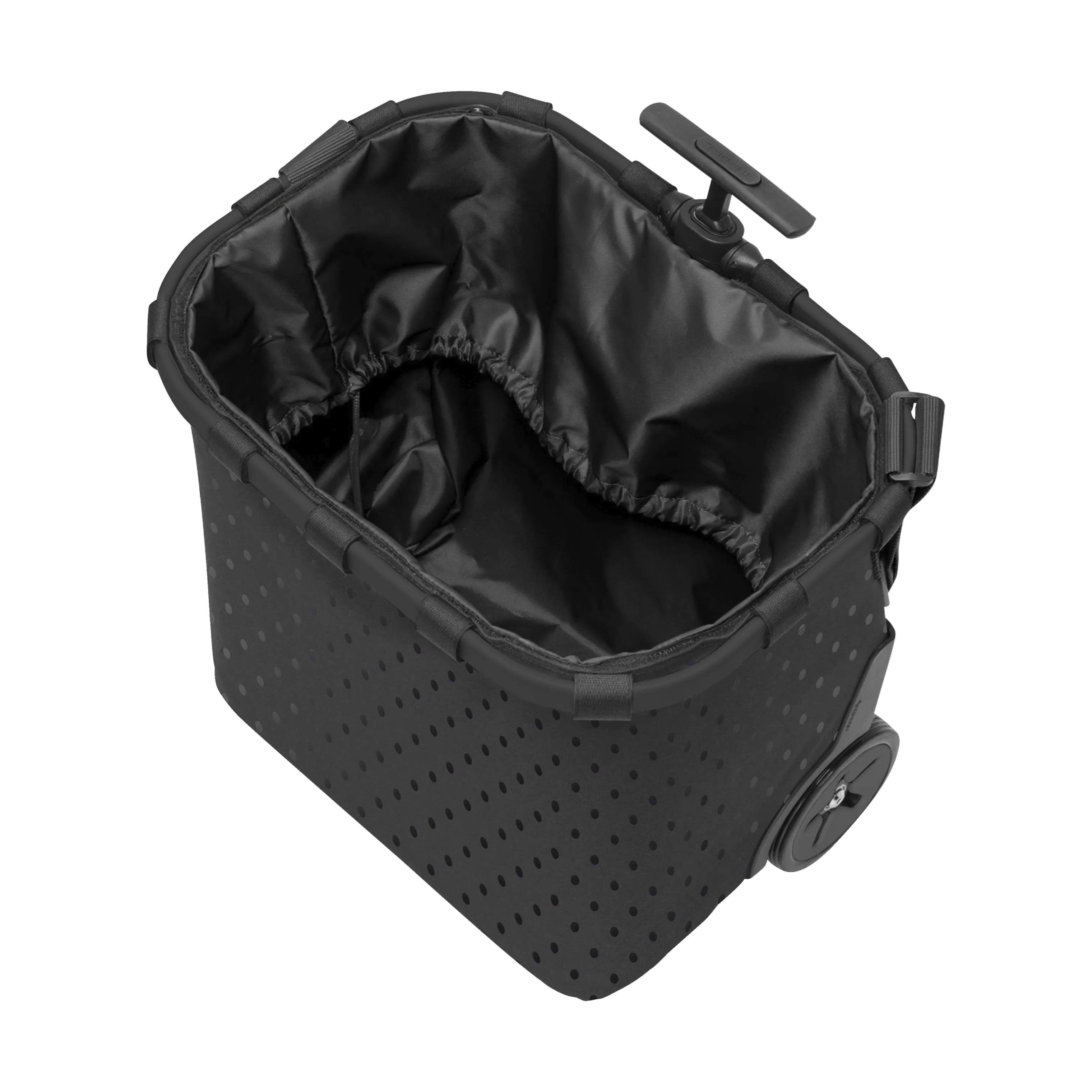 Reisenthel Indkøbskurve Carrycruiser Vogn i Sort med prikker, 5