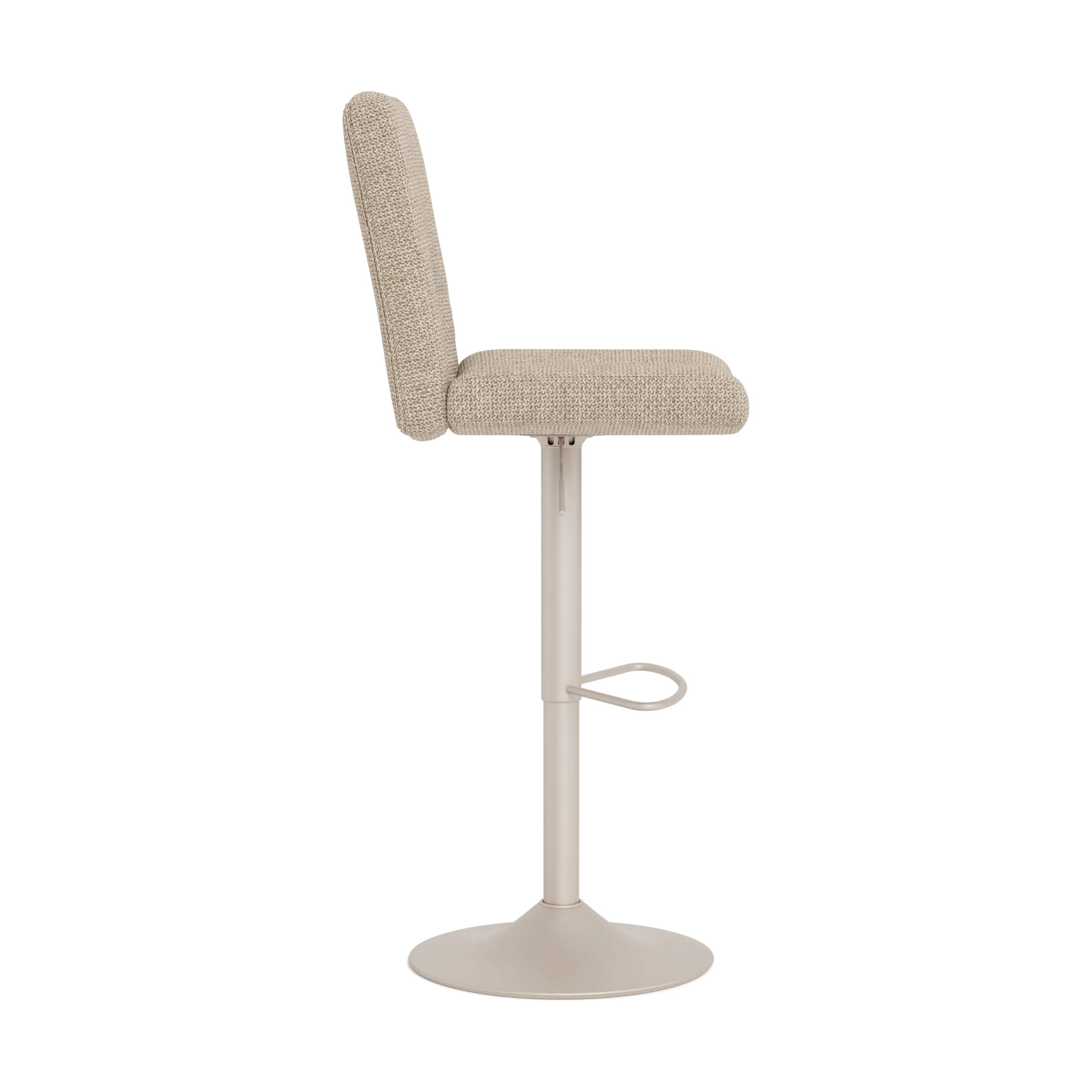 CASA Living Barstole Sylvia Barstol - 2 stk. i Beige/beige stel, 2