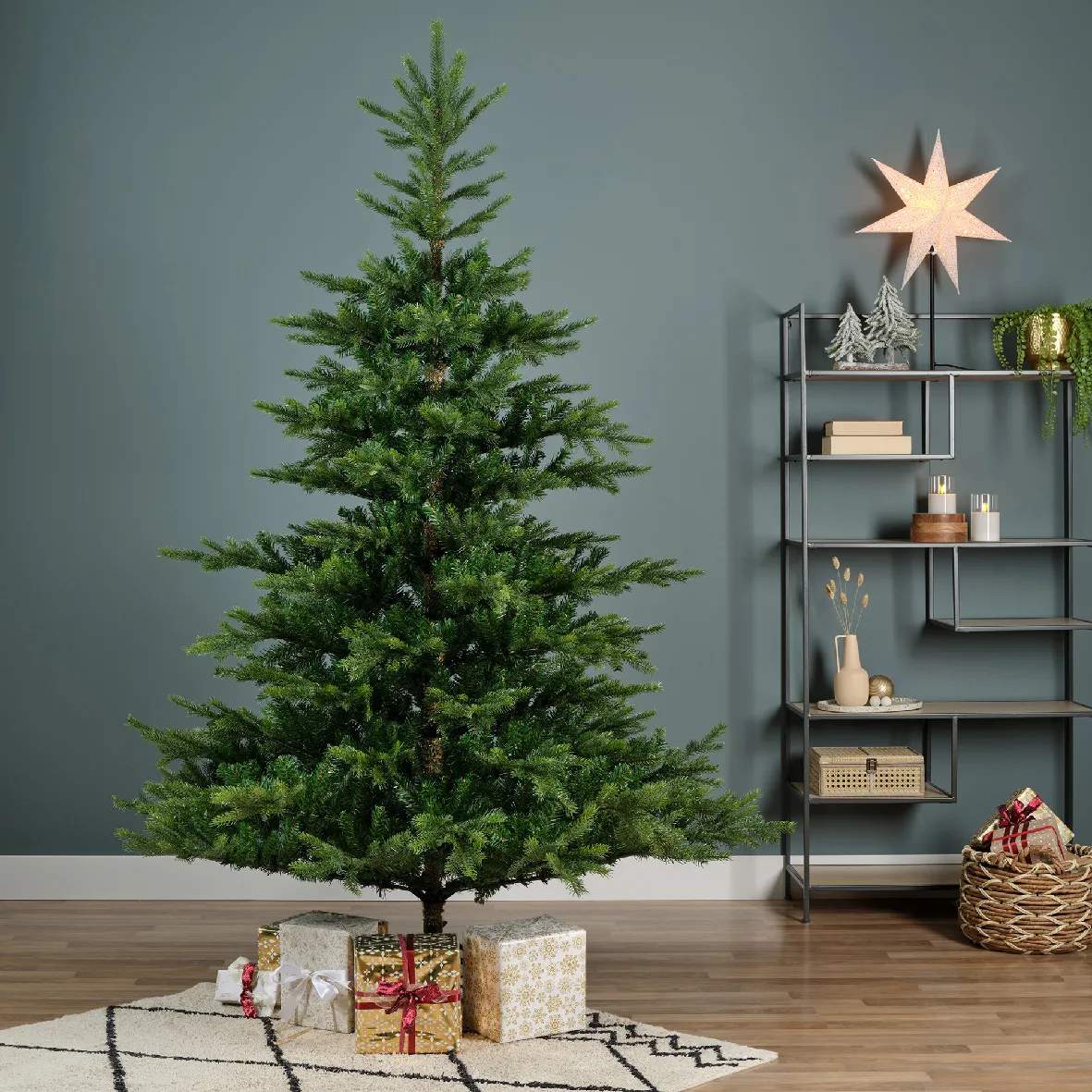 Casa Christmas Juletræer Grandis Fir Kunstigt Juletræ i 210 cm, 5