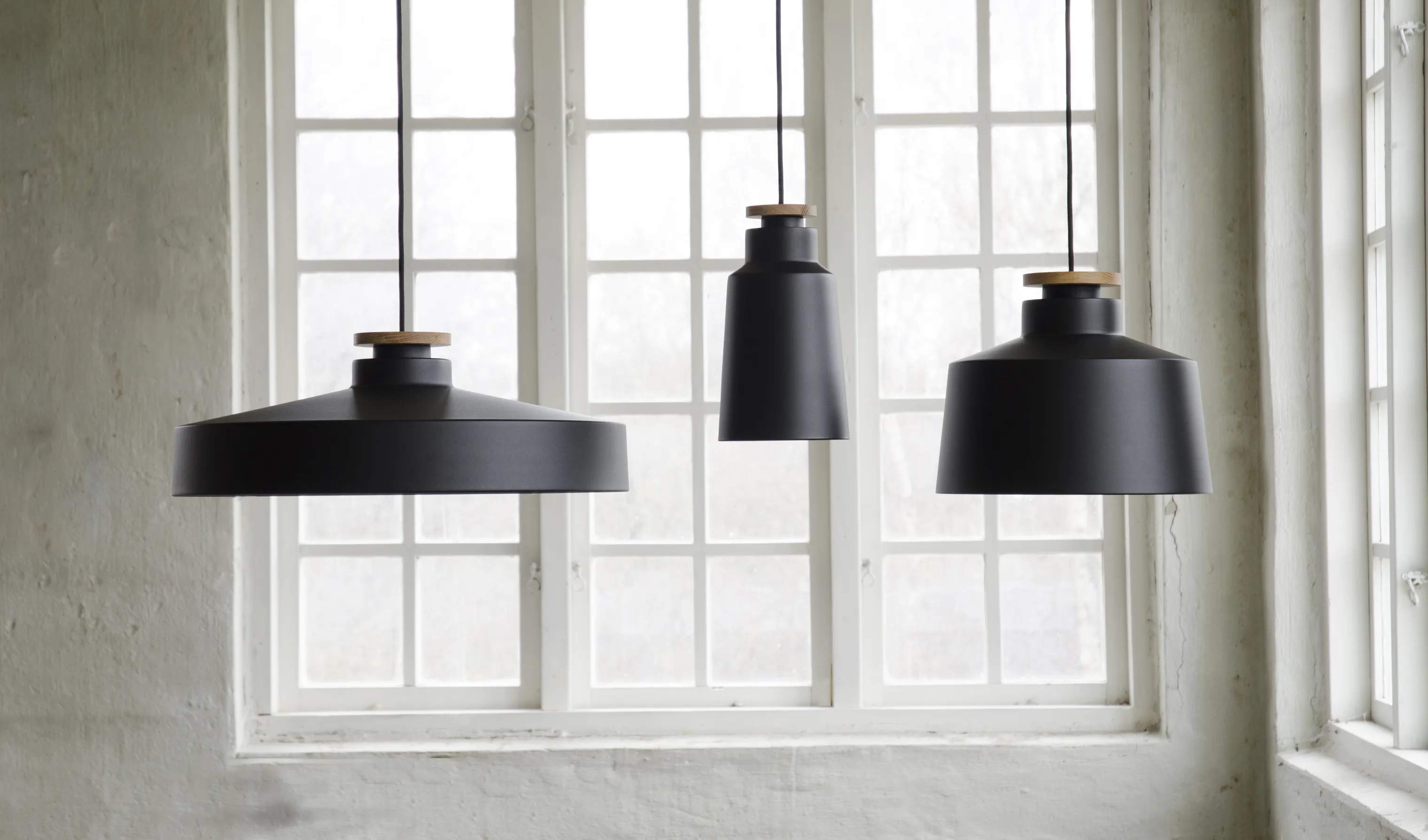 Herstal Pendler Street Pendel i Sort, H19,4 x Ø55 cm, 3