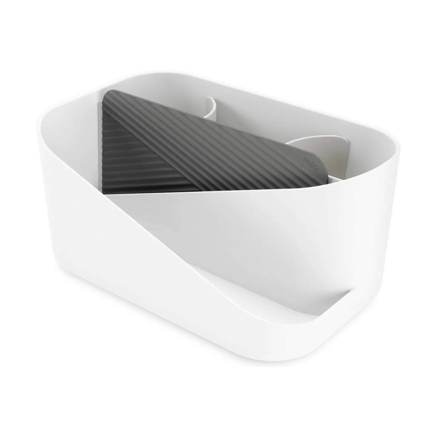 Umbra Tilbehør til bad Glam Organiser i hvid/grå, 3