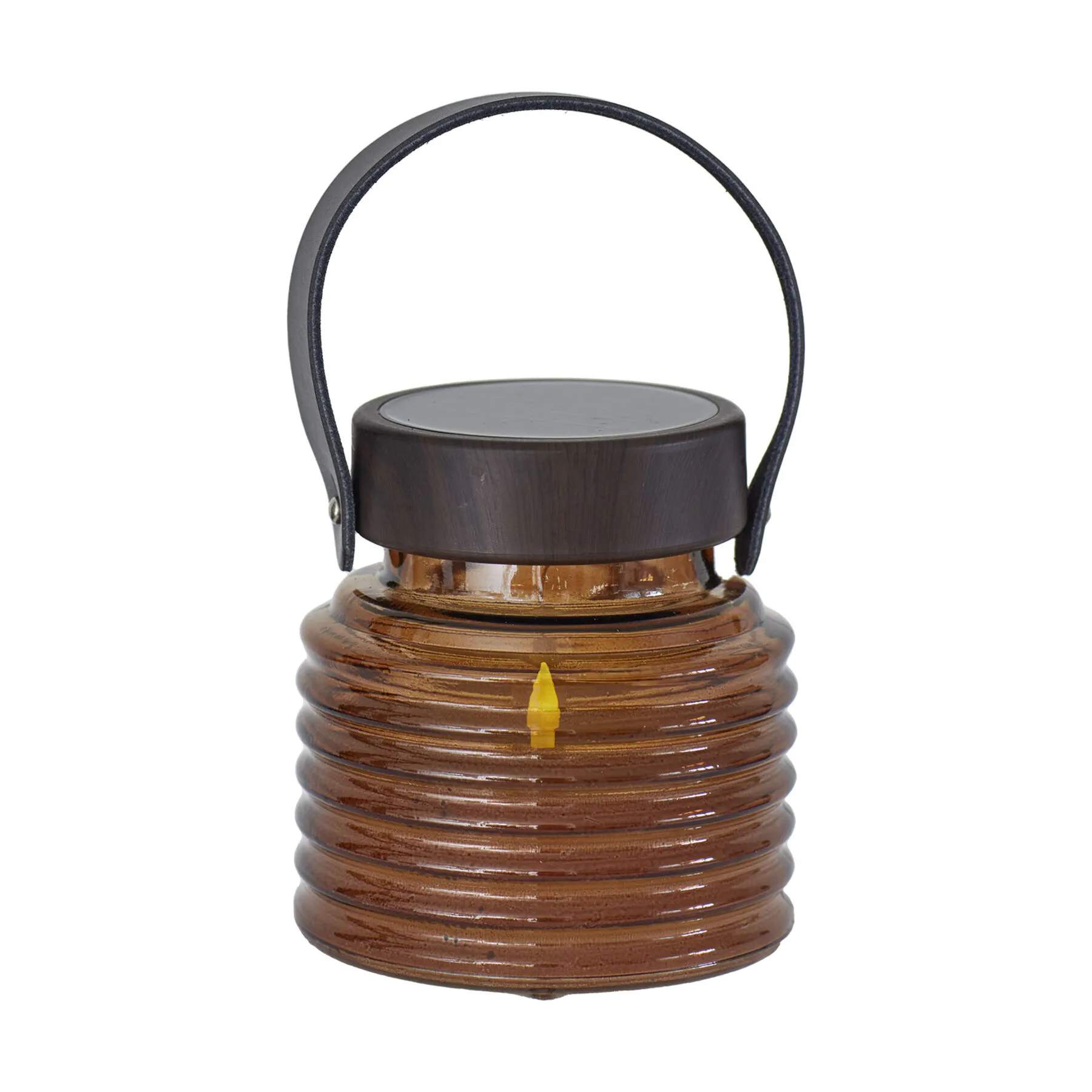 Sirius Lanterner Aston Solar Krukke i Rav, 16 cm, 1