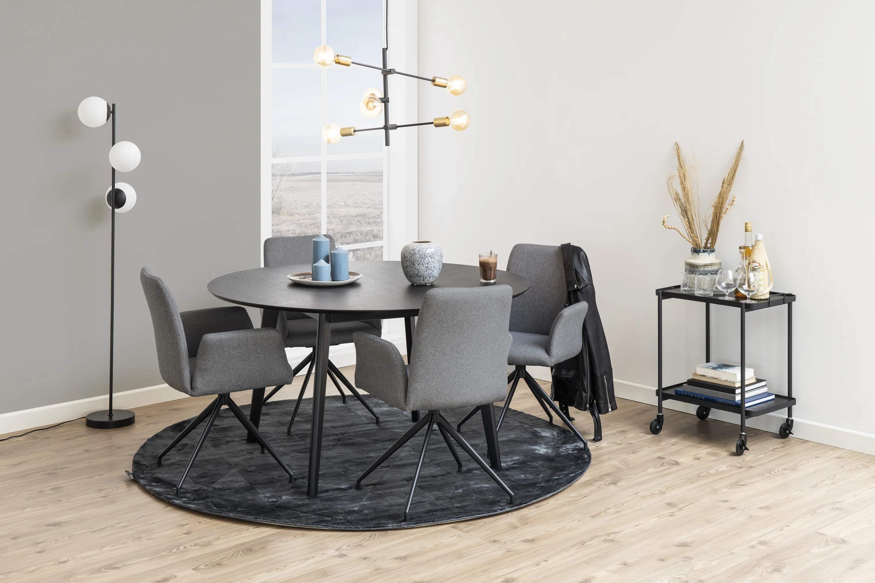 CASA Living Spisebordsstole Naya Spisebordsstol i Grå, 2