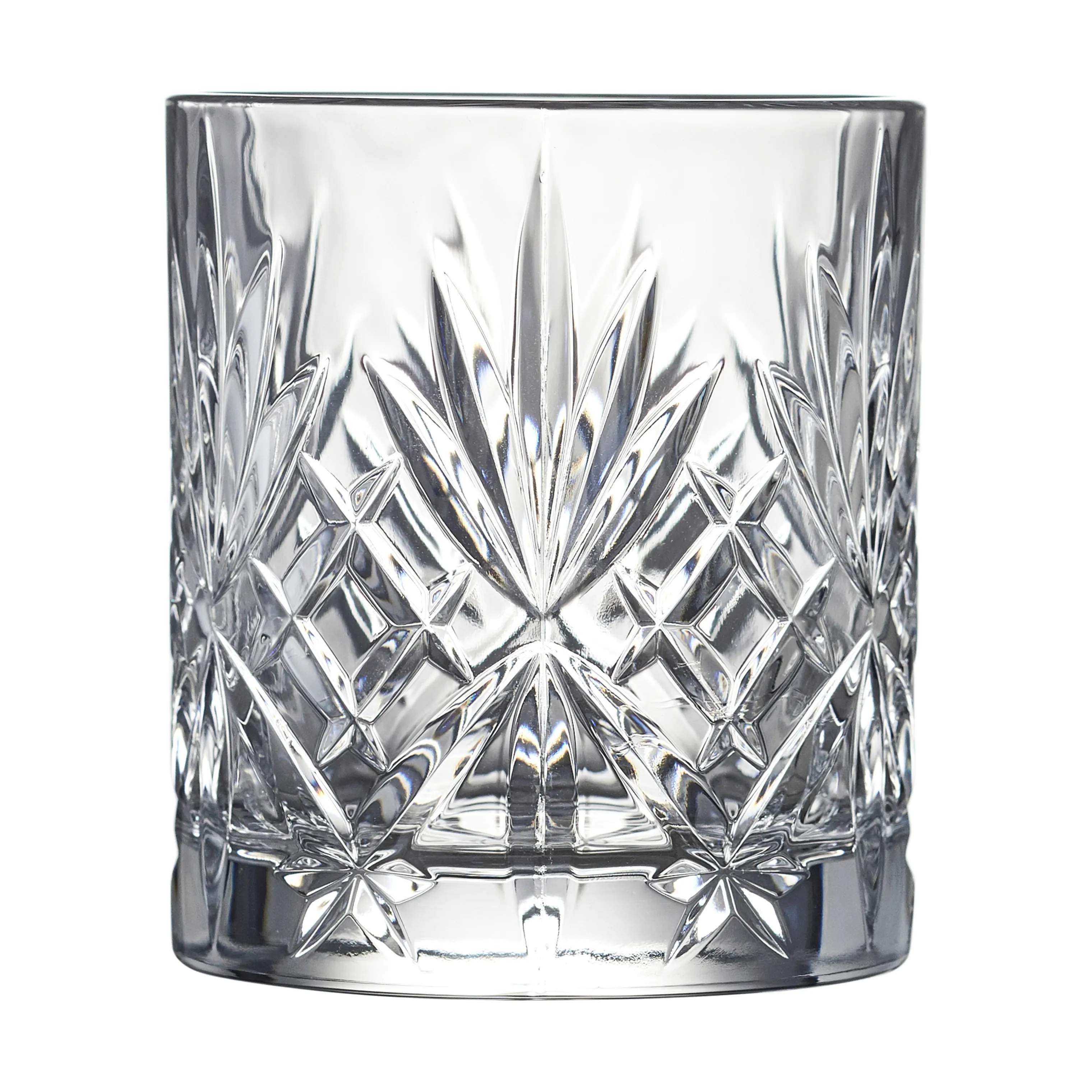 Lyngby Glas Vandglas Melodia Vandglas - 6 stk. i Klar, 3