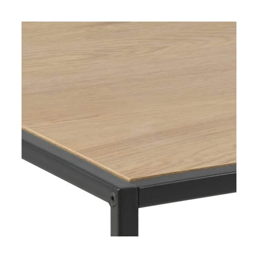 CASA Living Sofaborde Seaford Sofabord i vild eg/mat sort, 5