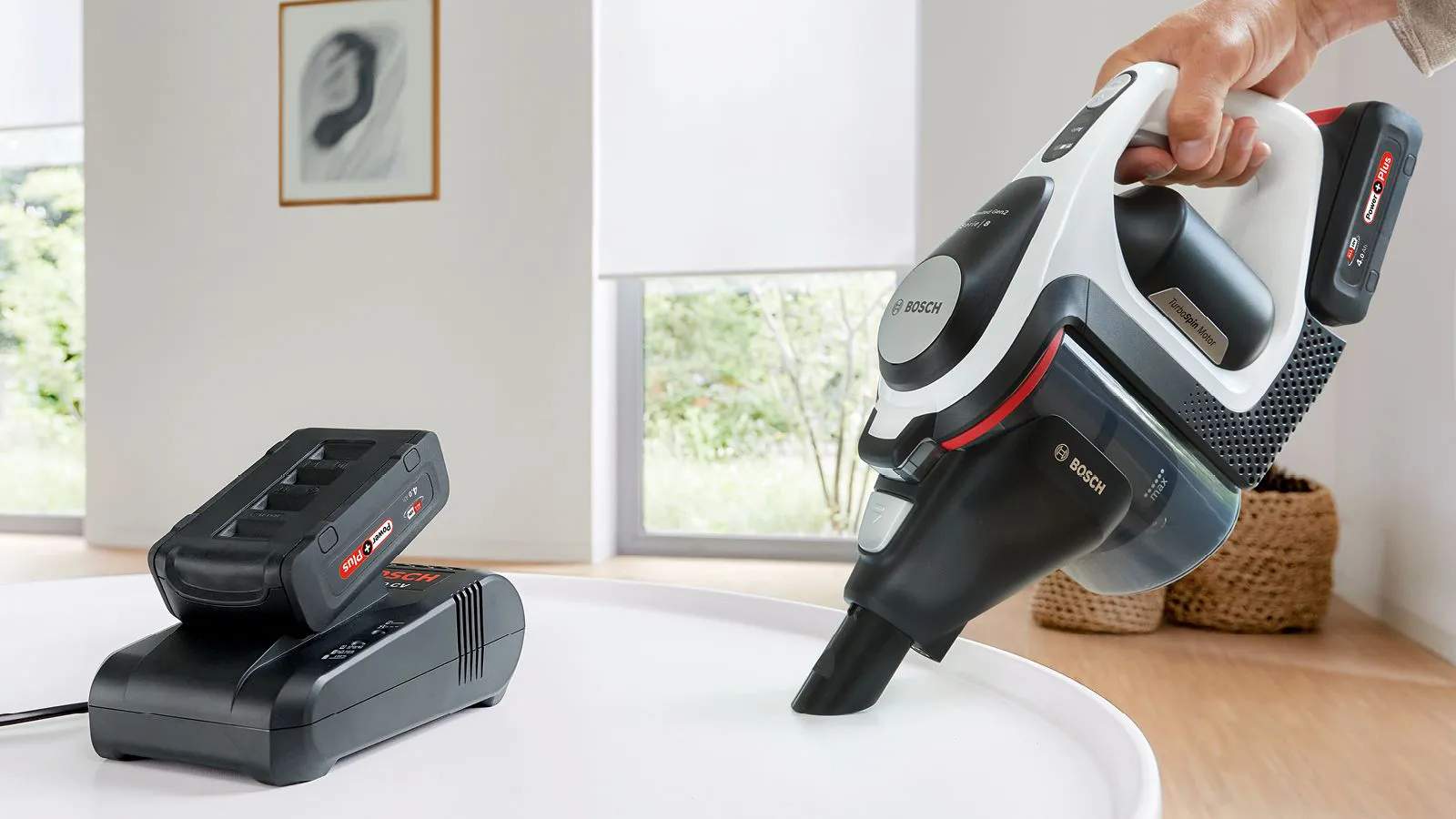 Bosch Øvrig rengøring 18V 4Ah Power Plus-batteri BHZUB1840 i Sort, 3