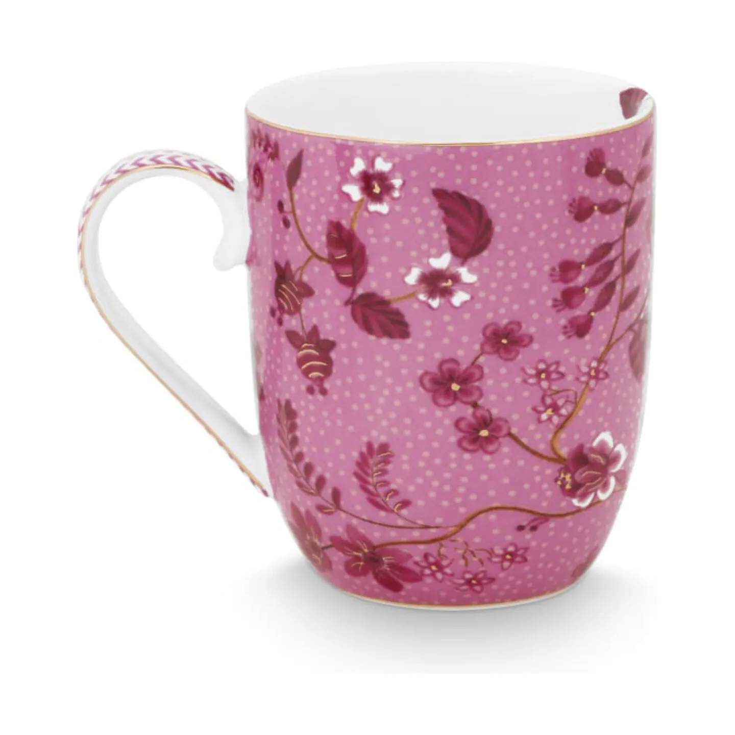 PIP Studio Krus og kopper med hank Jolie Flowers Krus i 14.5 cl, 4