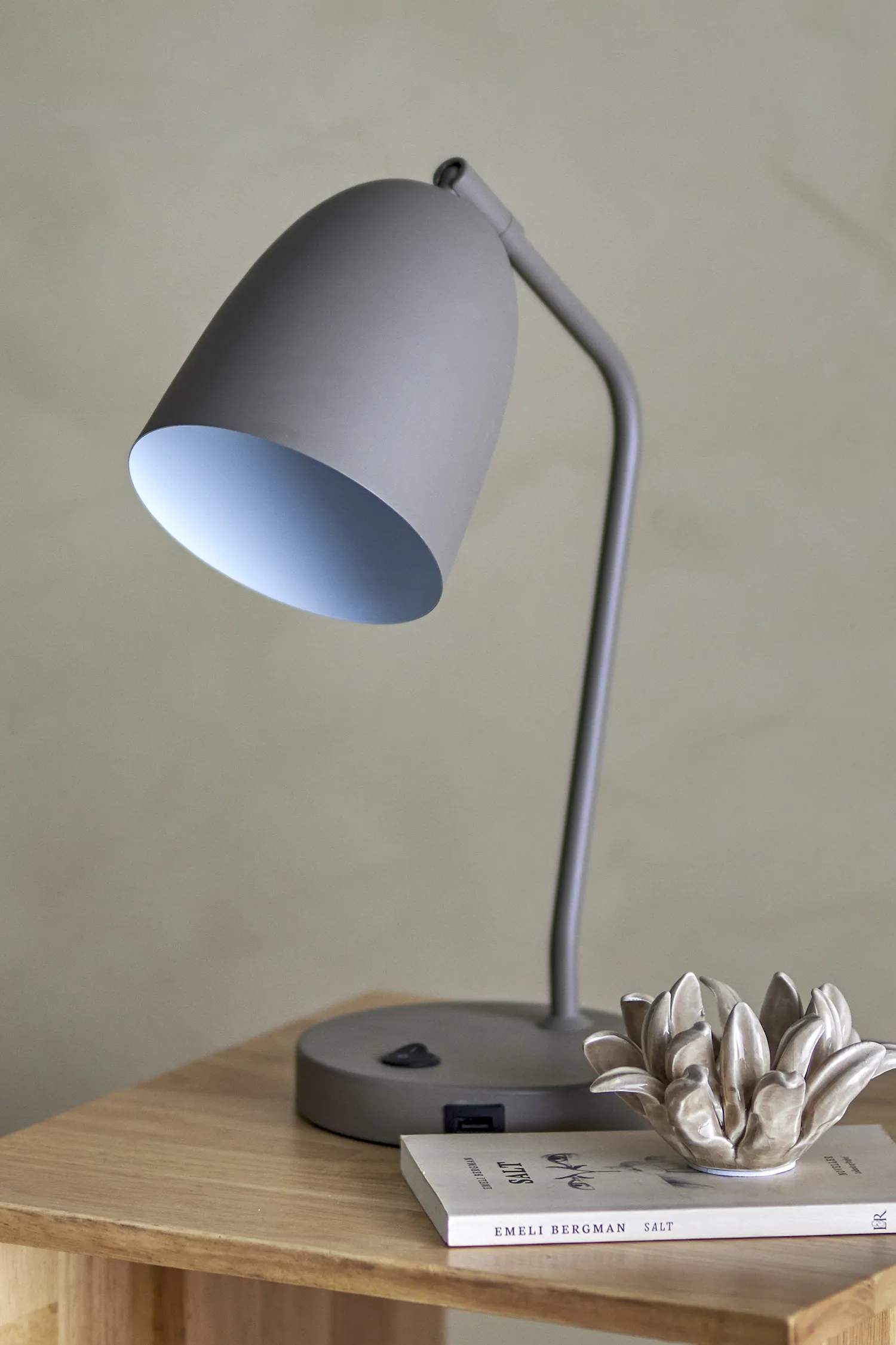 Bloomingville Bordlamper Lemar Bordlampe i Grå, 3