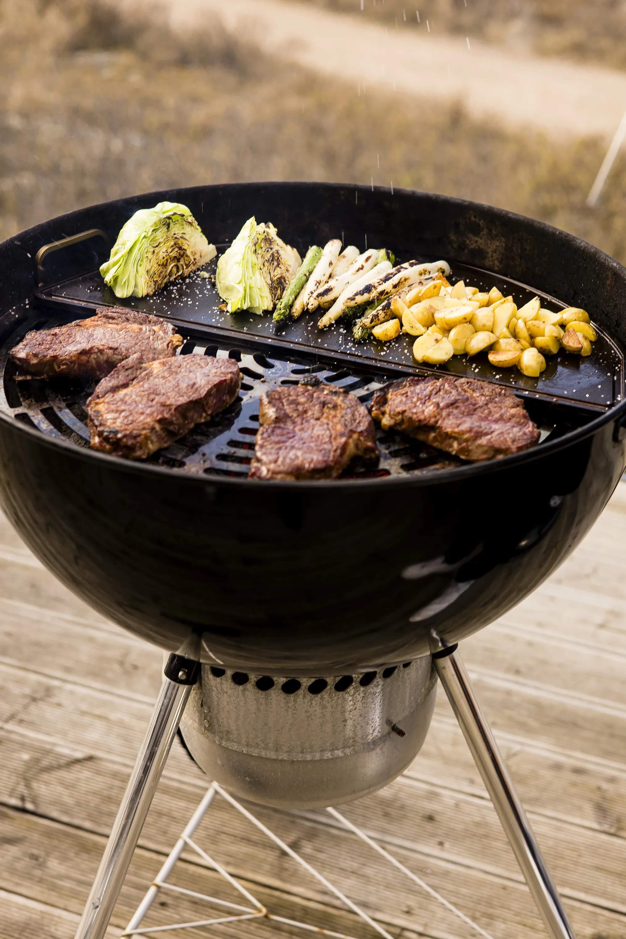 Kockums Jernverk Grillborde Stegebord i Sort, 2