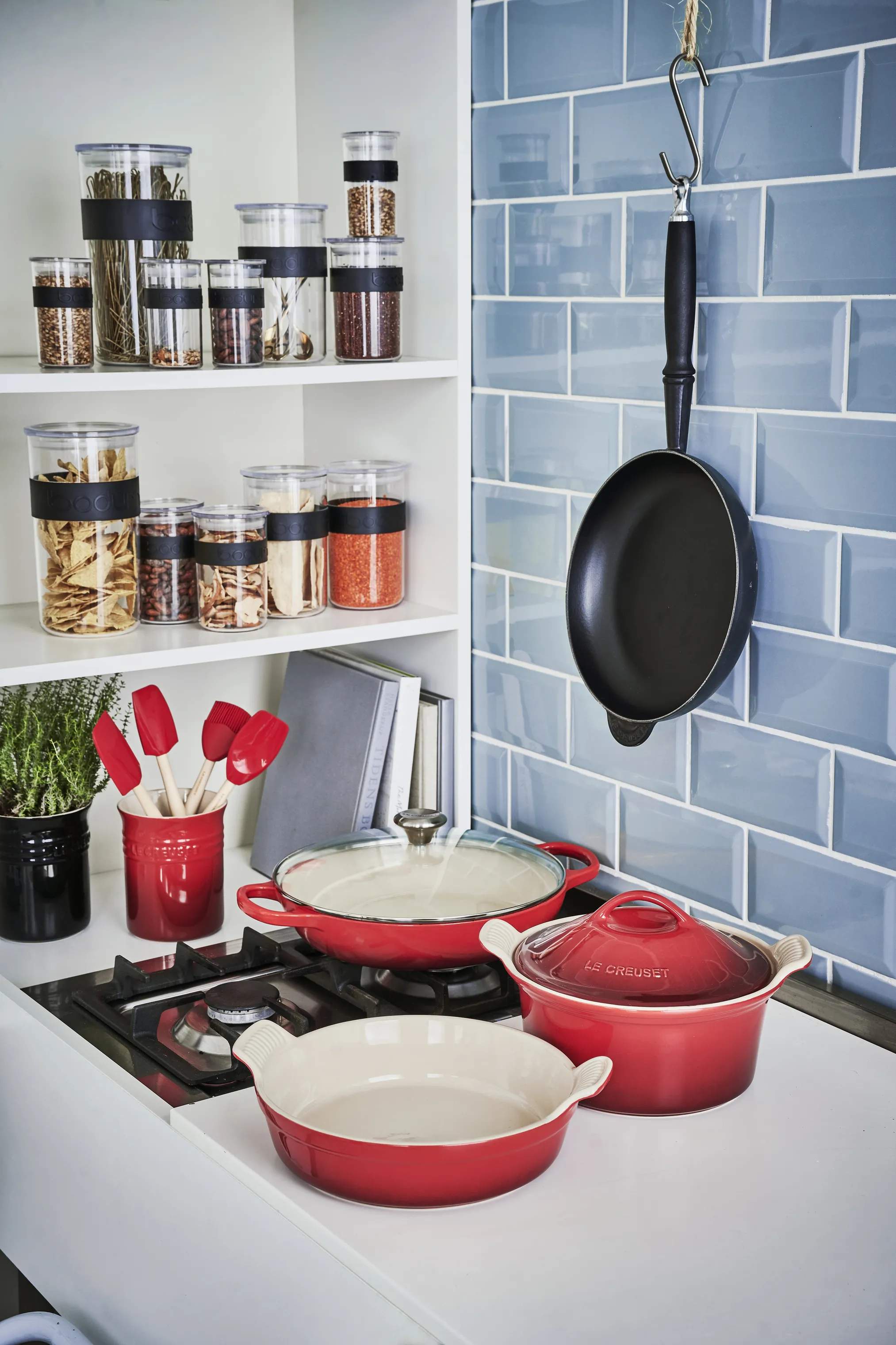 Bodum Opbevaringsglas Presso Opbevaringsglas - 12 stk. i Klar/sort, 2