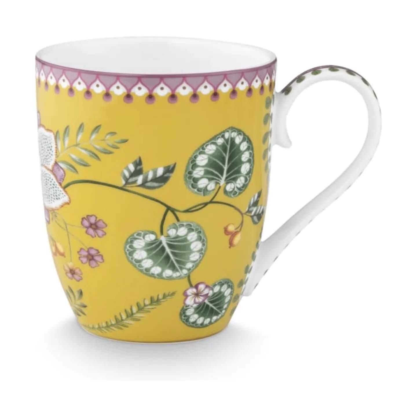 PIP Studio Krus og kopper med hank Lily & Lotus Krus i Yellow, 1