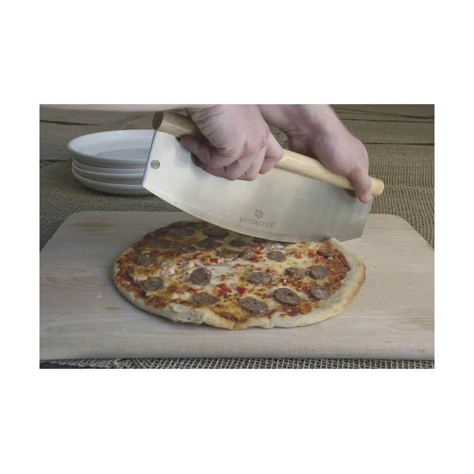 Pizza Craft Grillredskaber Pizzaskærer i Stål/træ, 3