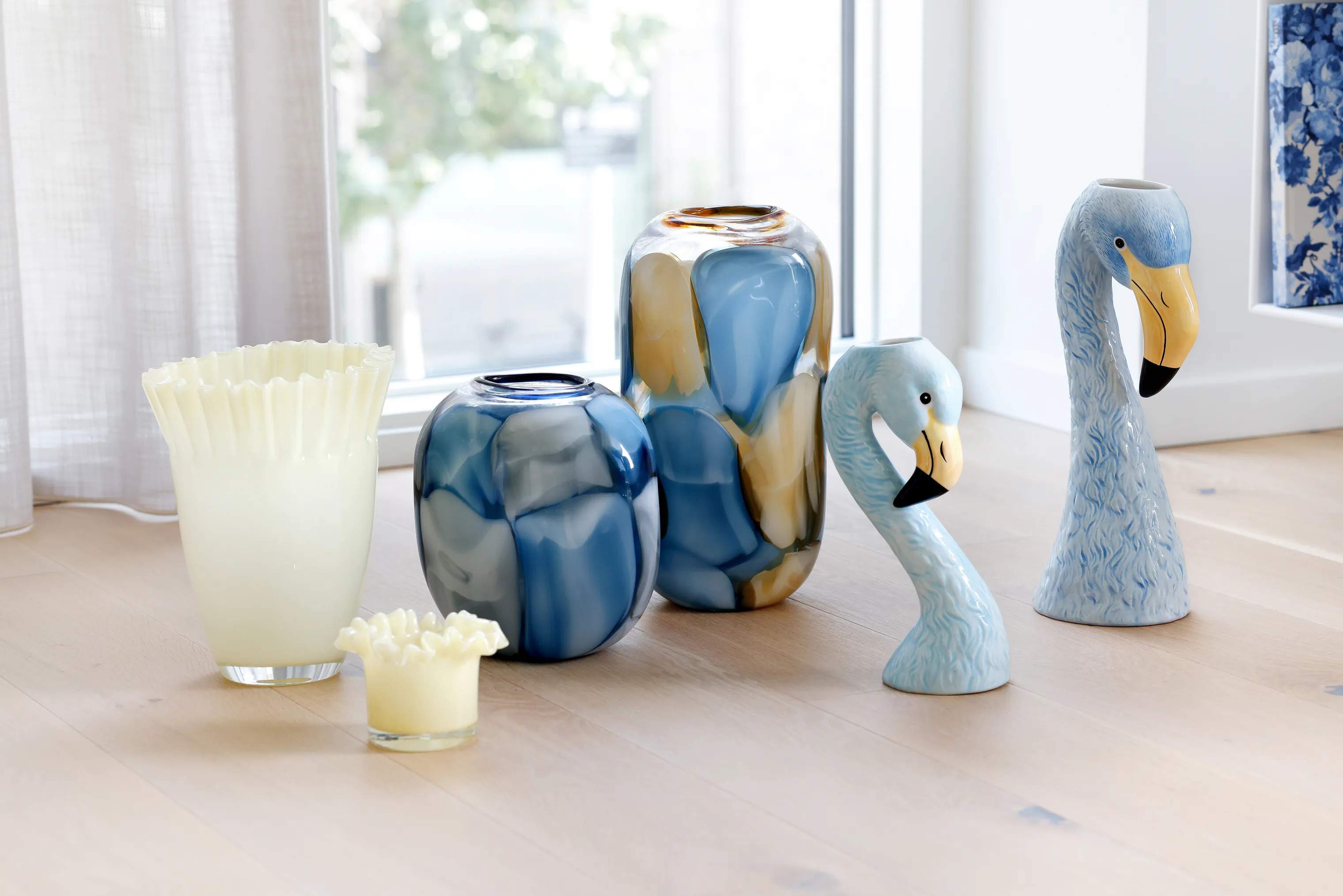 CASA Living Vaser Vase i Lysegul, 2