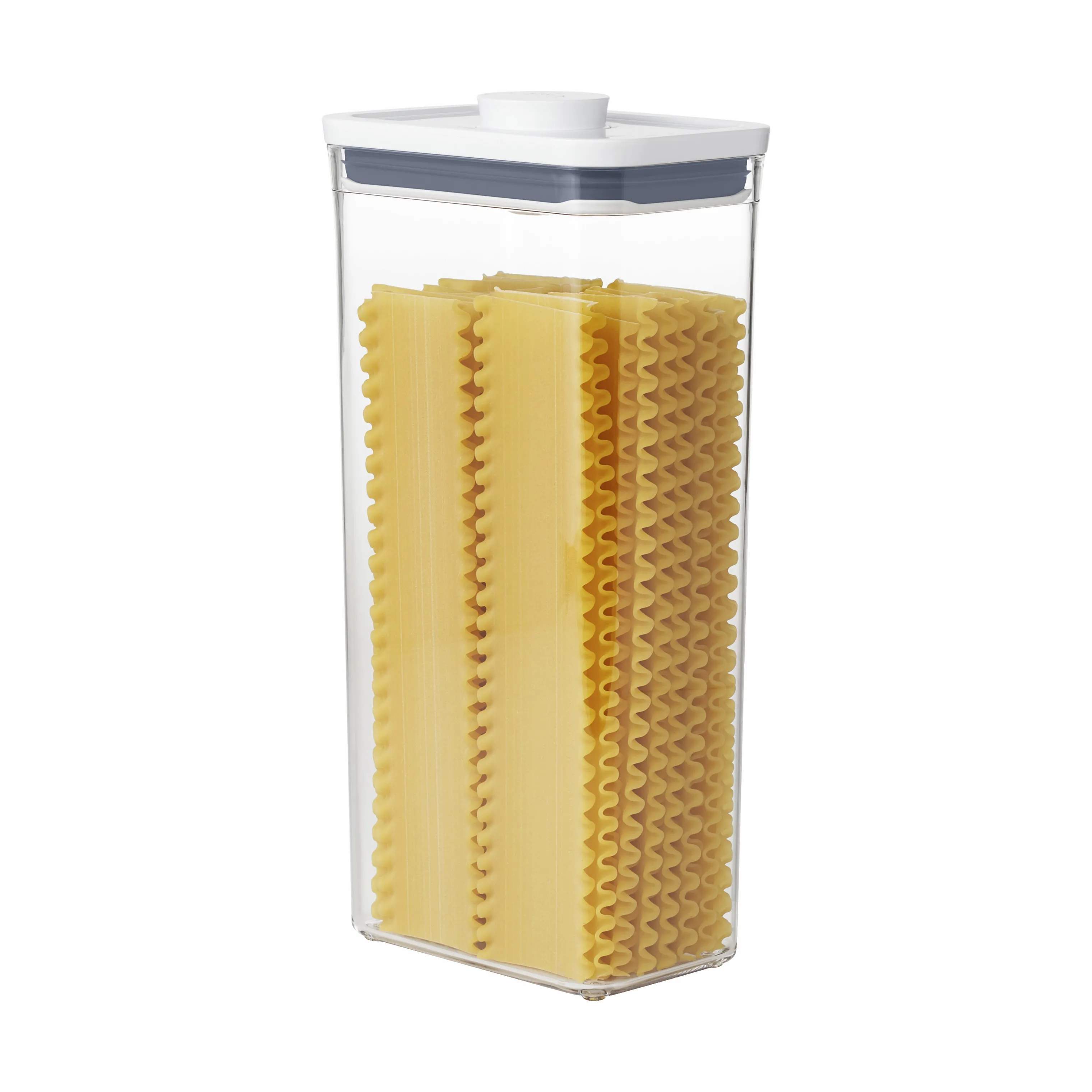 OXO Opbevaringsbokse POP Opbevaringsboks i hvid;klar;grå, H32 cm x 3.5 L, 4