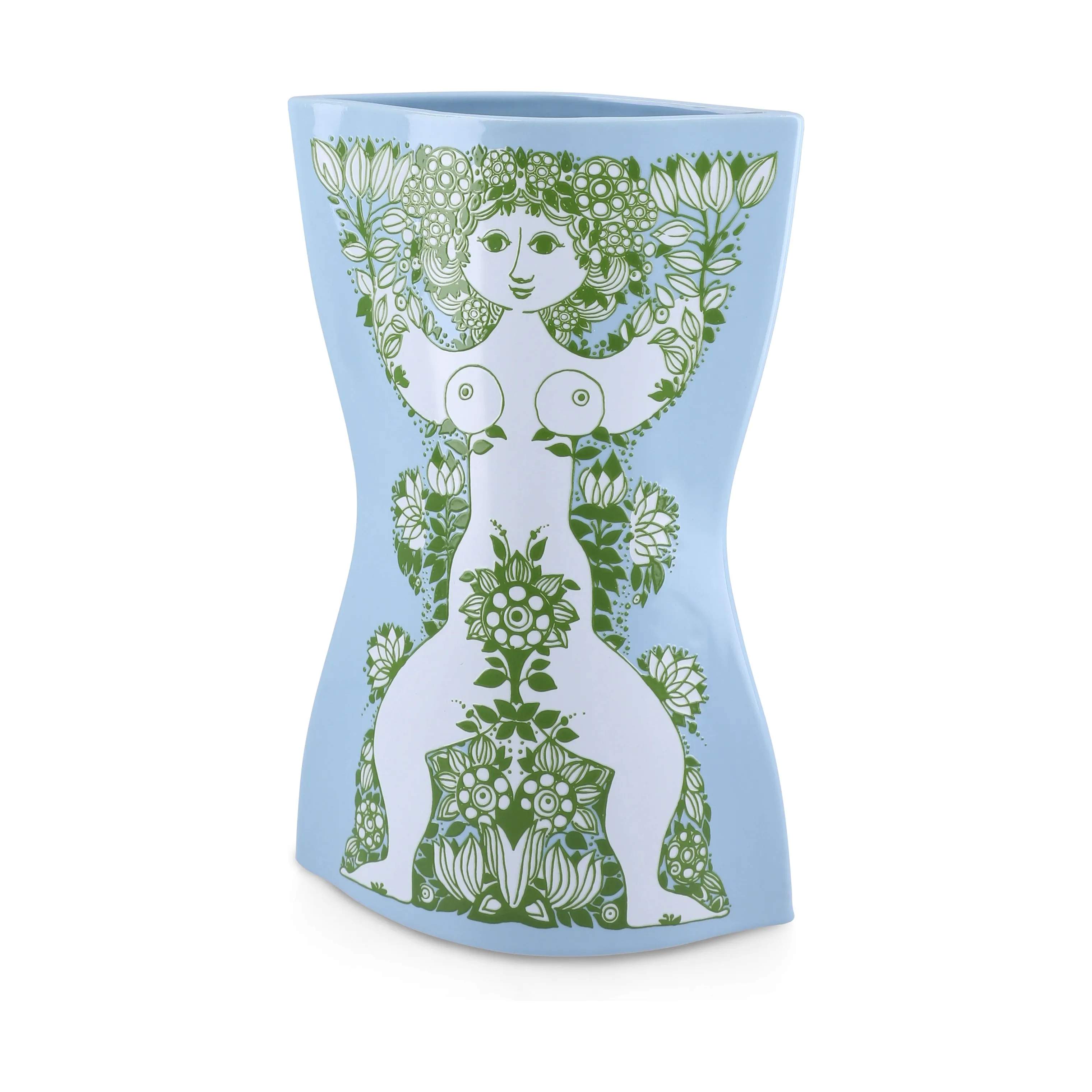 Bjørn Wiinblad Vaser Nina Vase i Lys blå/Grøn, 7