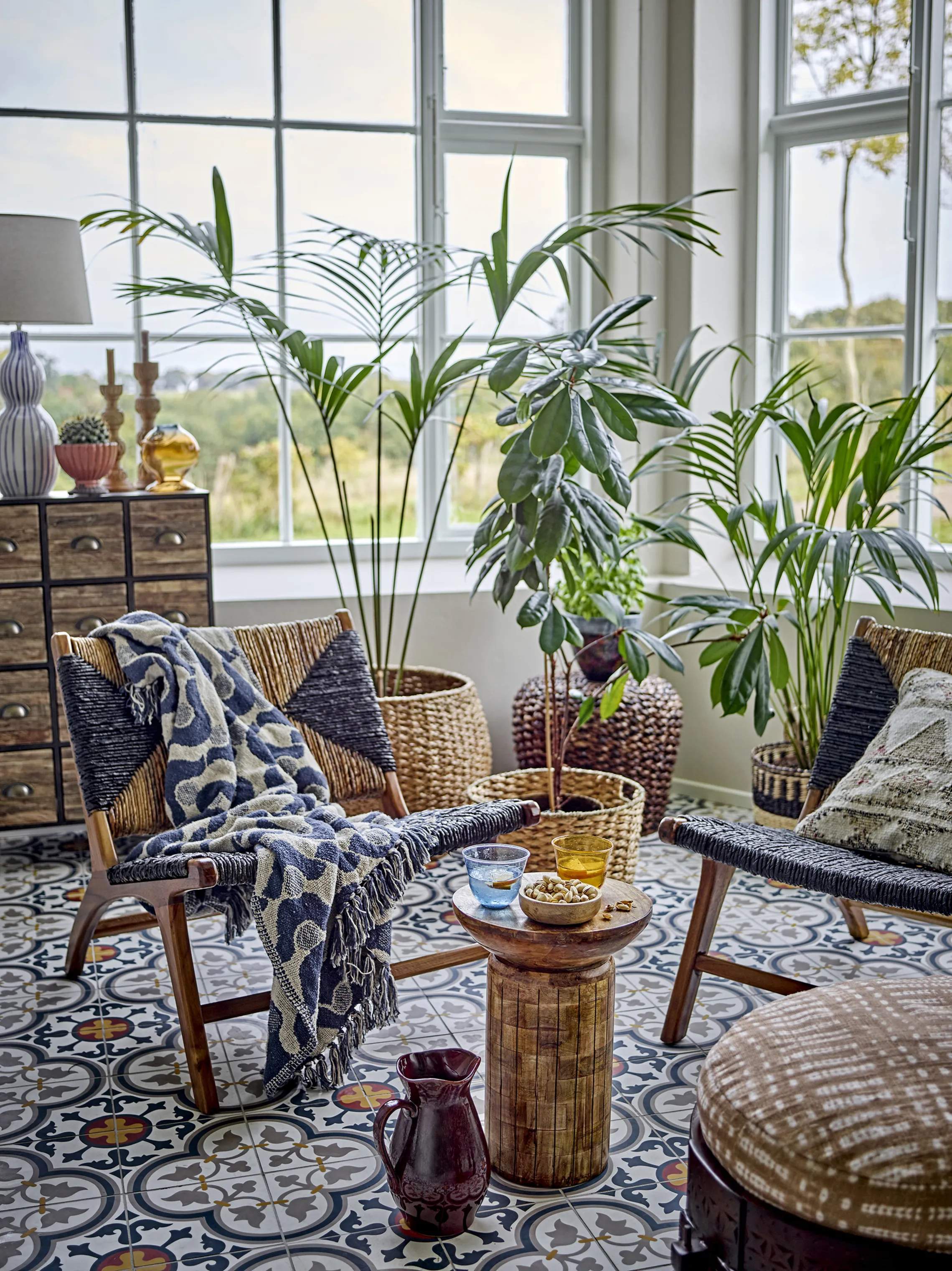 Creative Collection Plaider Creative Collection Santena Plaid i Blå, 3