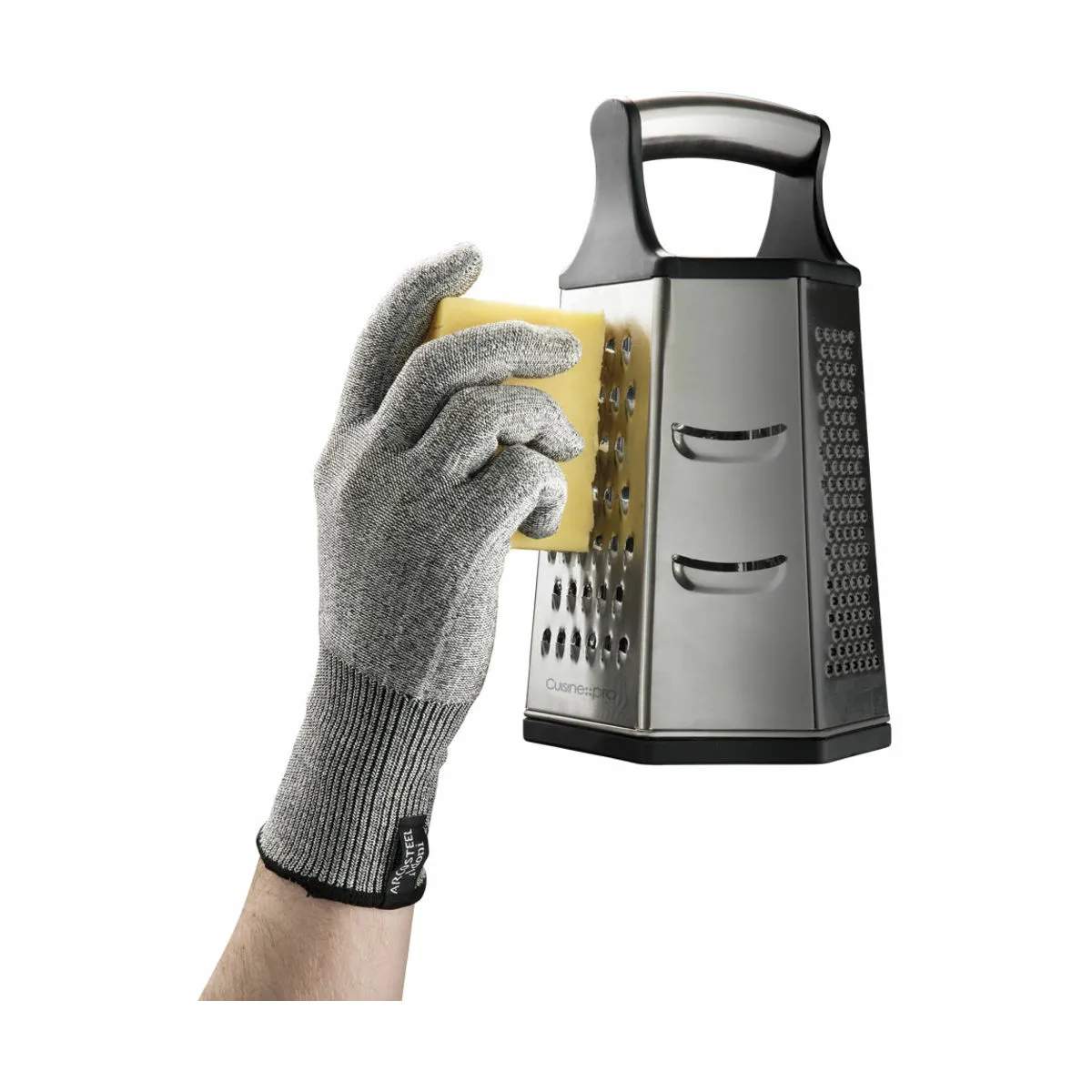 THE CUSTOM CHEF™ Øvrige snitte- og rivejern Cuisine::pro®
iD3® Cuisine::pro iD3® Skærehandske i Sølvfarvet, 2