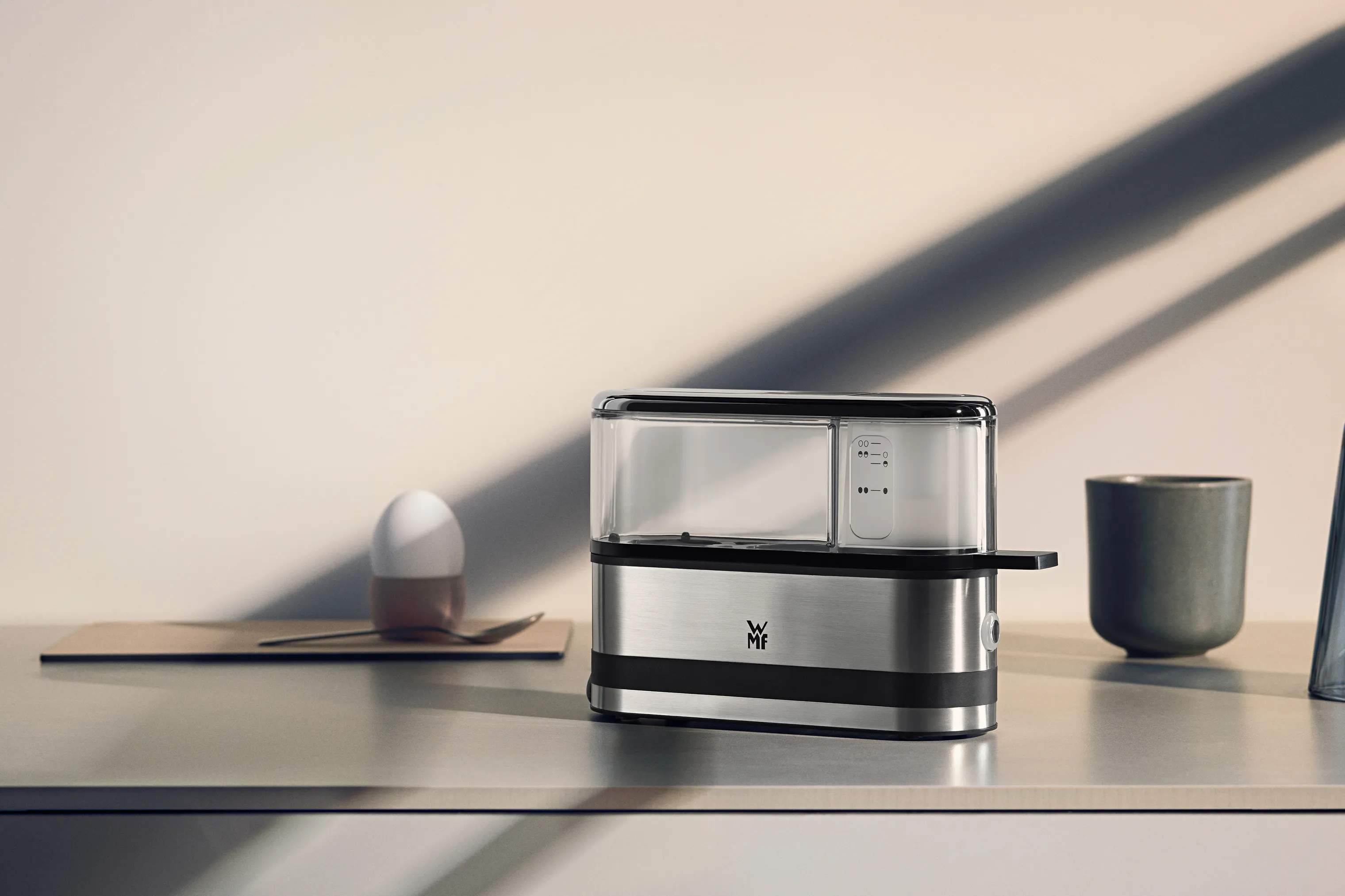 WMF Æggedelere og øvrigt udstyr til æg Kitchen Minis Æggekoger i Stål, 2