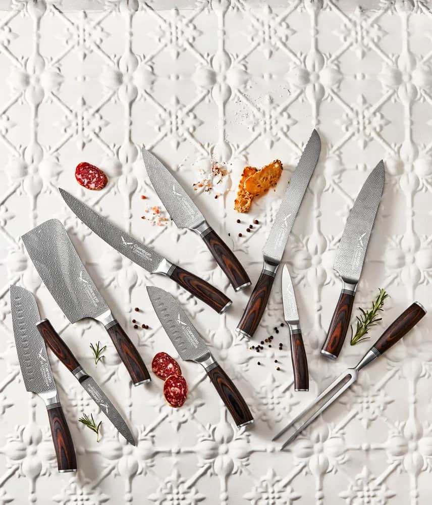 THE CUSTOM CHEF™ Forskærerknive og sæt Cuisine::pro Le Connoisseur Udskæringssæt - 2 dele i Brun, 3