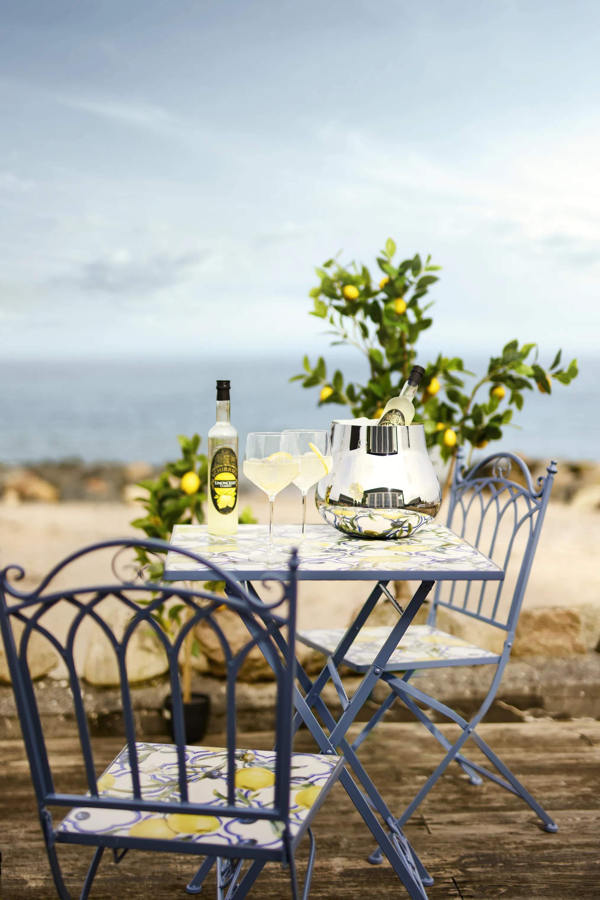 Georg Jensen Vinkølere Sky Champagne- og vinkøler i Stål, 3