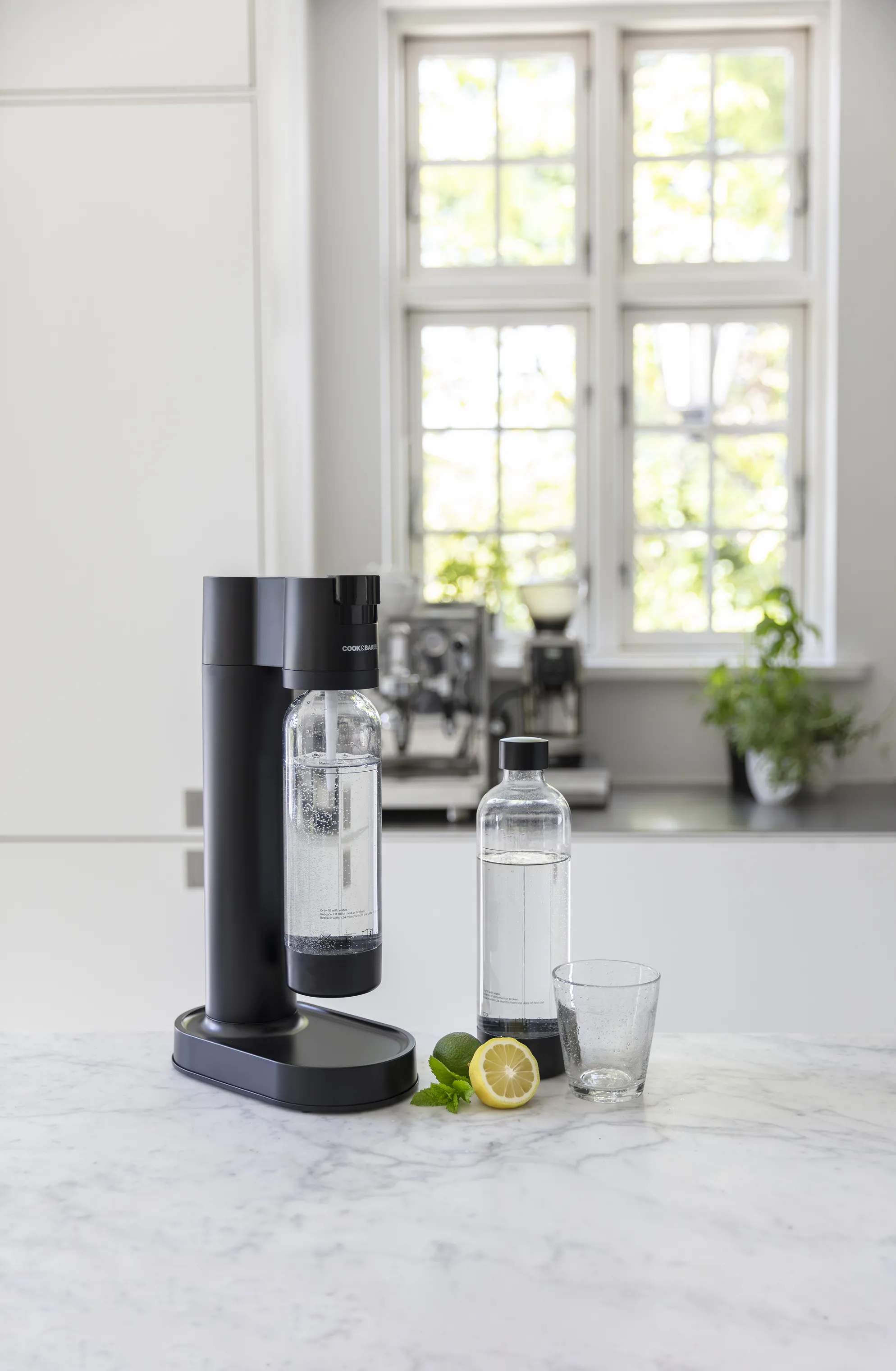 Cook & Baker Sodavandsmaskiner Sodavandsmaskine i Sort, 2