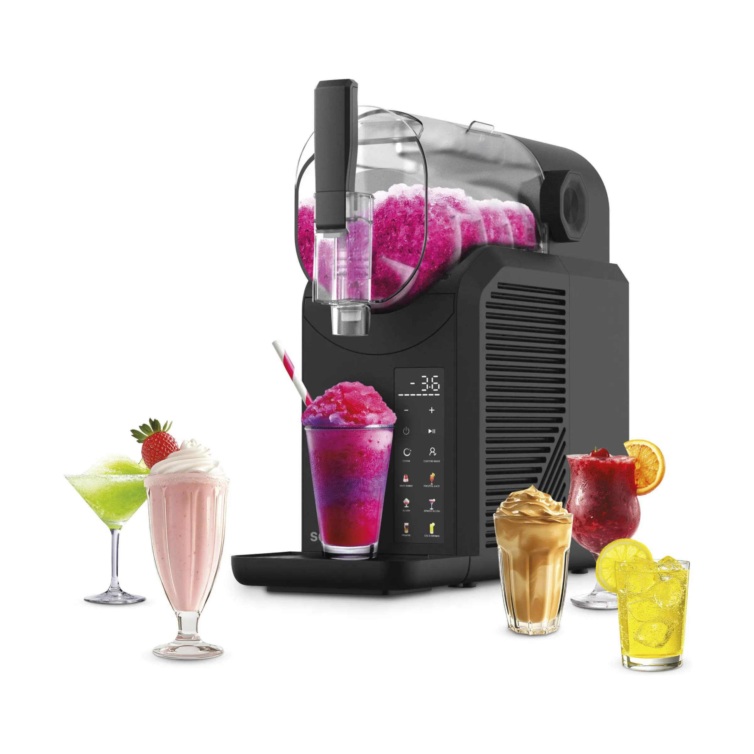 Seeger Ismaskiner Super Slush-Ice Maskine i Sort, 1