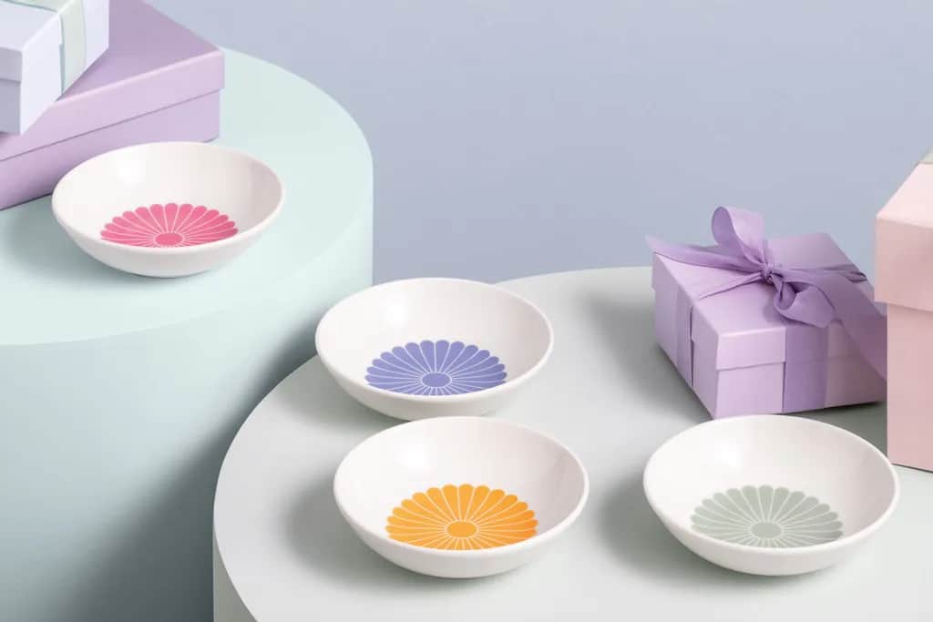 Villeroy & Boch Skåle Fleur Cassis Skål i Hvid/pink indeni, 2