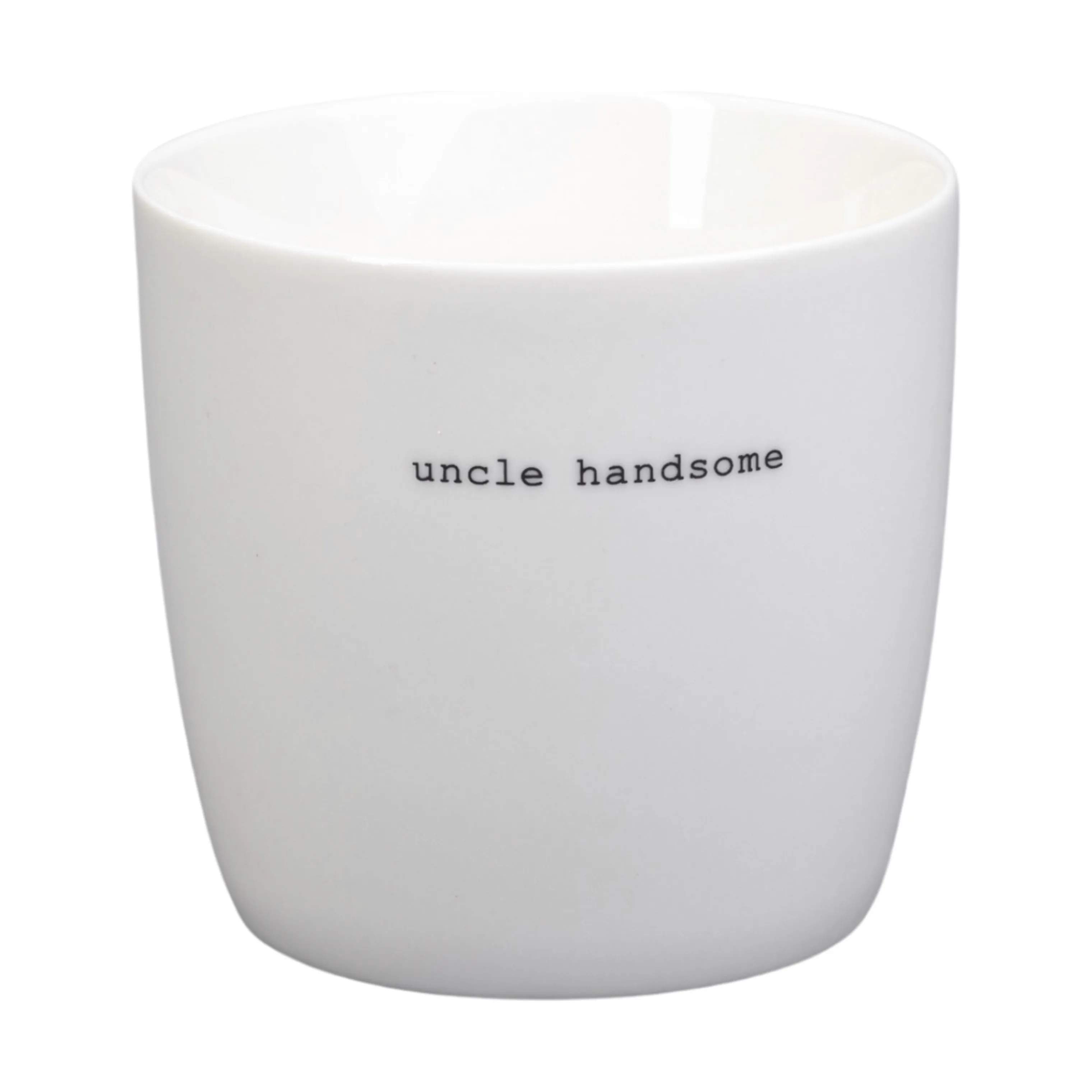 Krus - Uncle Handsome, hvid, large