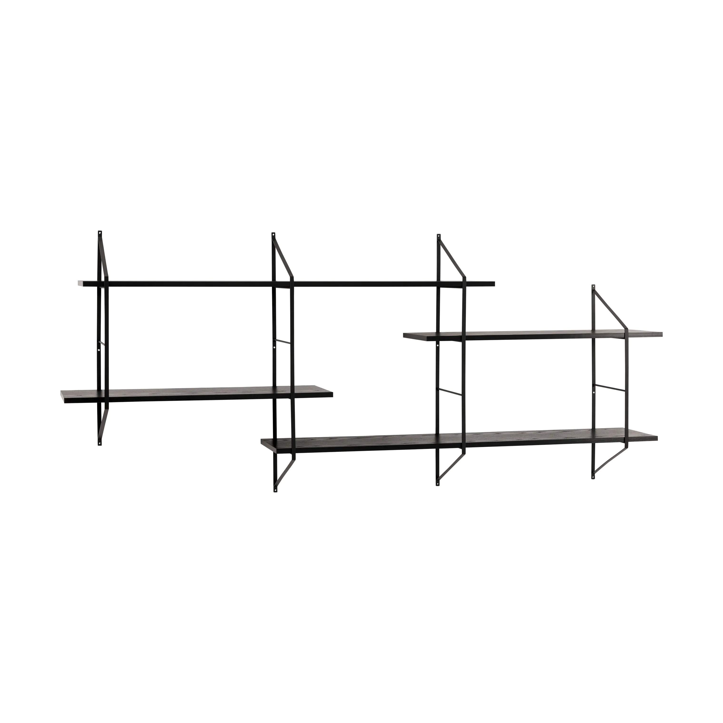 CASA Living Hylder Belfast Hylde i sort, 1