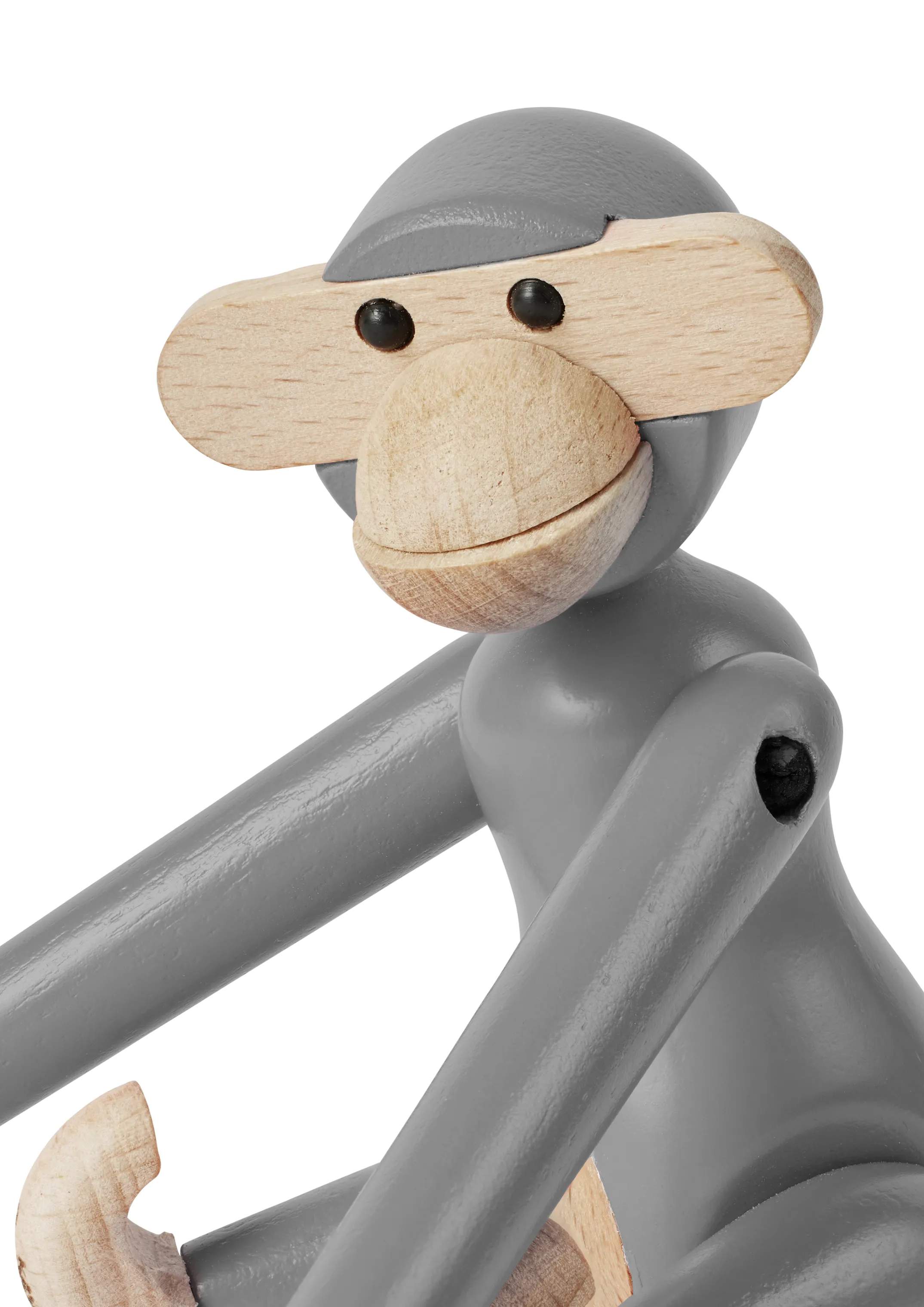 Kay Bojesen Dyrefigurer Monkey Abe - Mini i Grå, 2