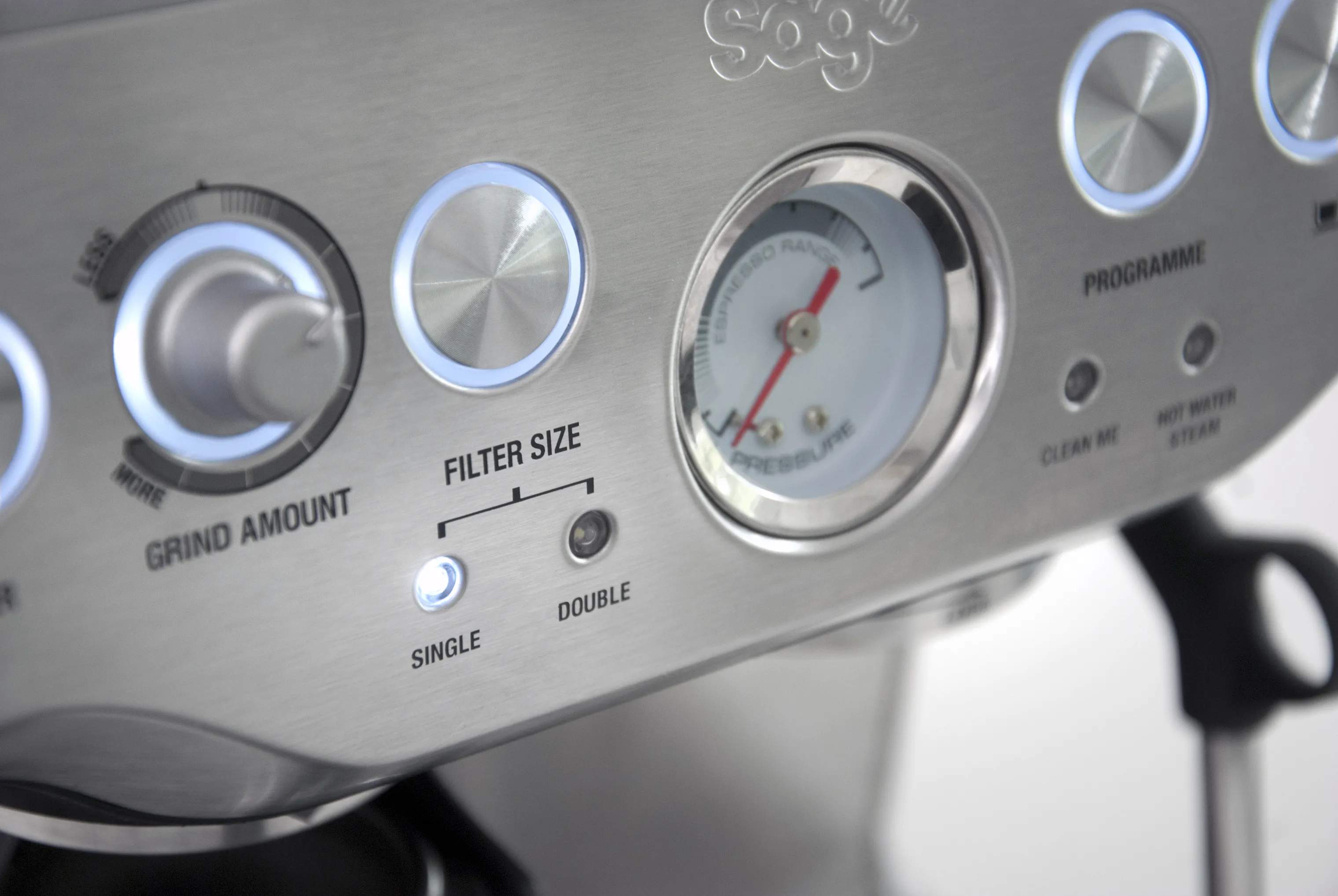 Sage Espressomaskiner Barista Express Espressomaskine i Stål, 3