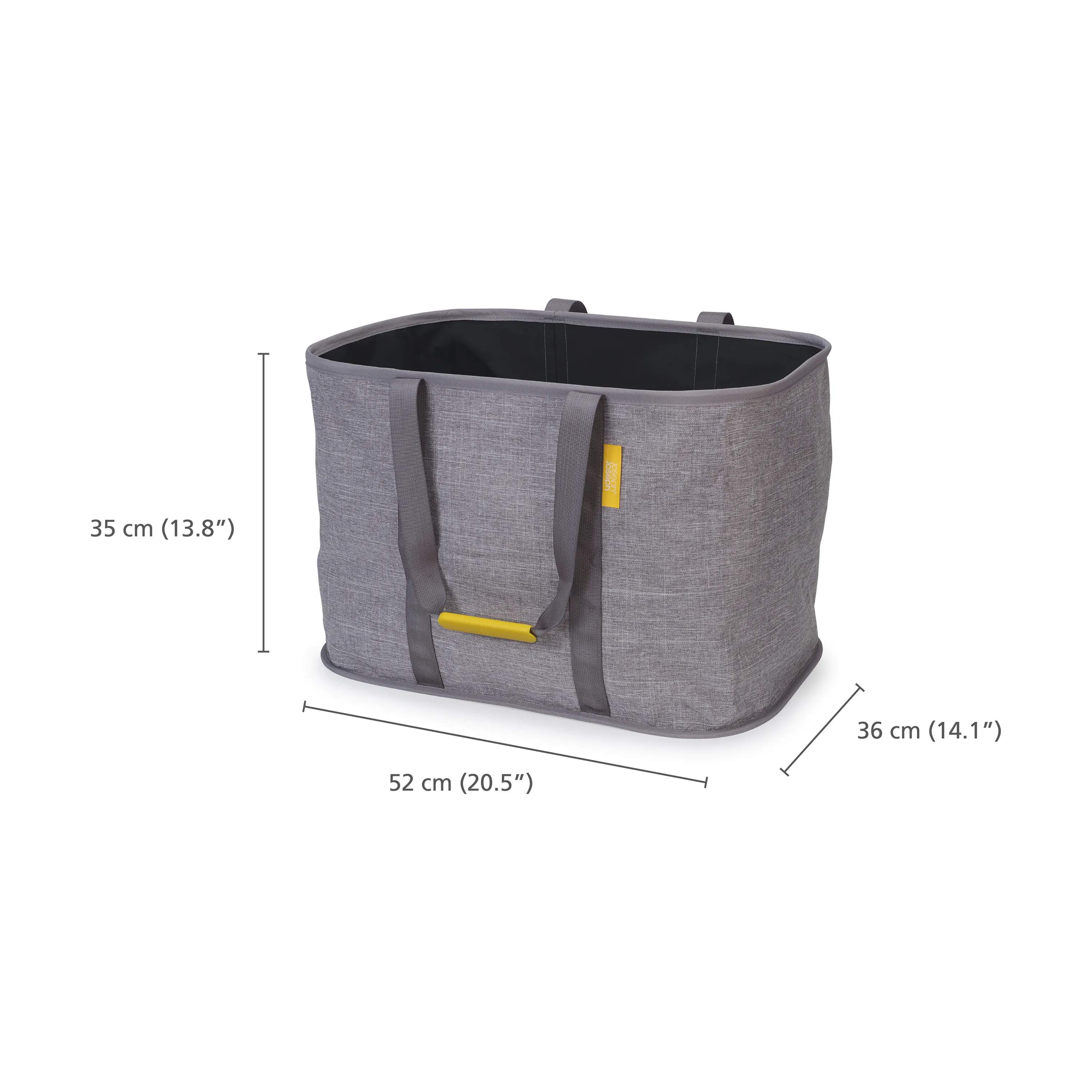 Joseph Joseph Vasketøjskurve Hold-All Vasketøjskurv i Grey, 4