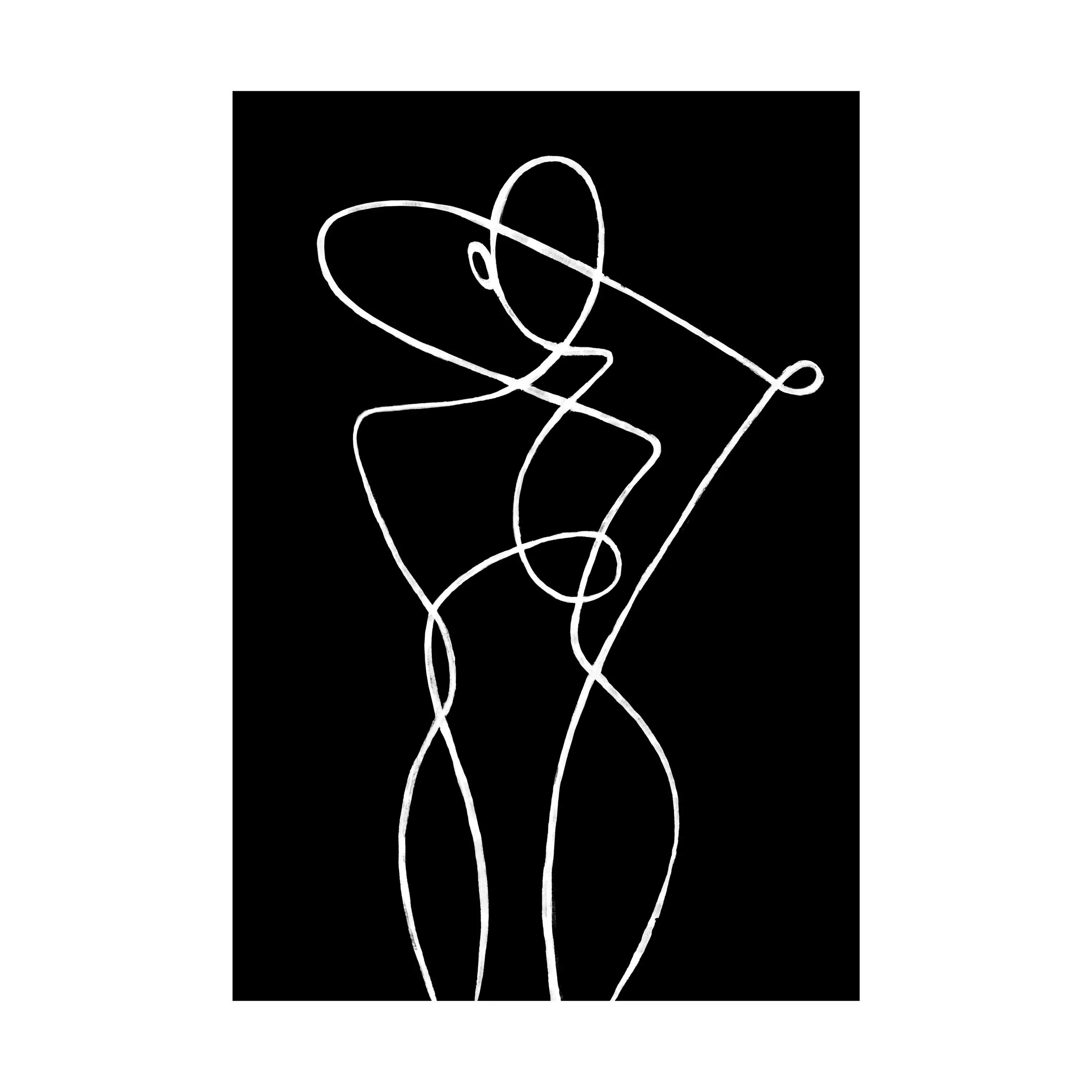 Poster&Frame Plakater Plakat Antibes Inverted i B15 x L21 cm, 1