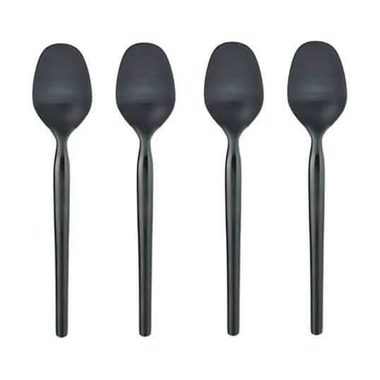 Dorotea Night Kaffeskeer - 4 stk., sort, large