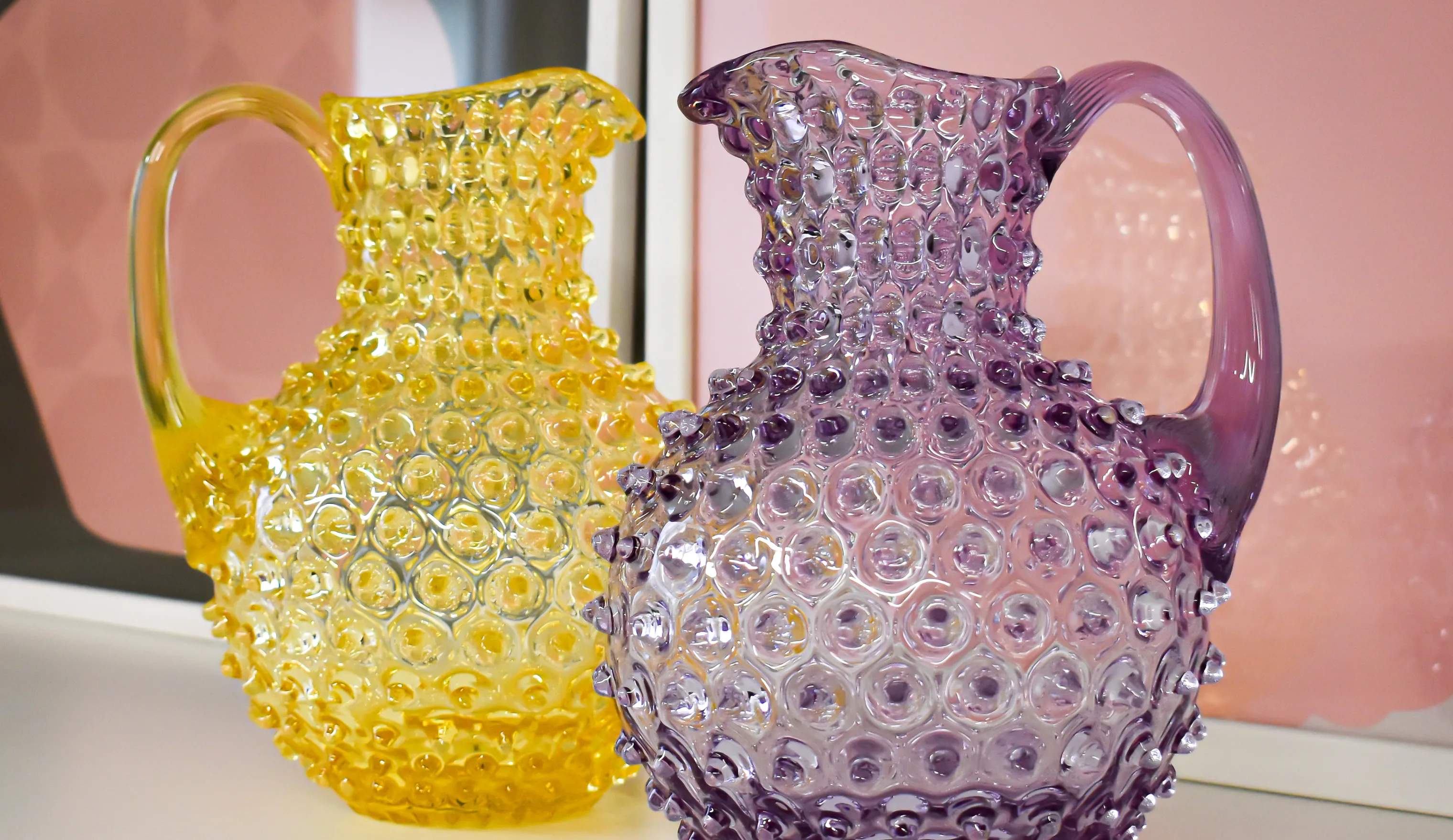 Anna von Lipa Serveringskander Paris Hobnail Serveringskande i Lilla, 2 L, 2