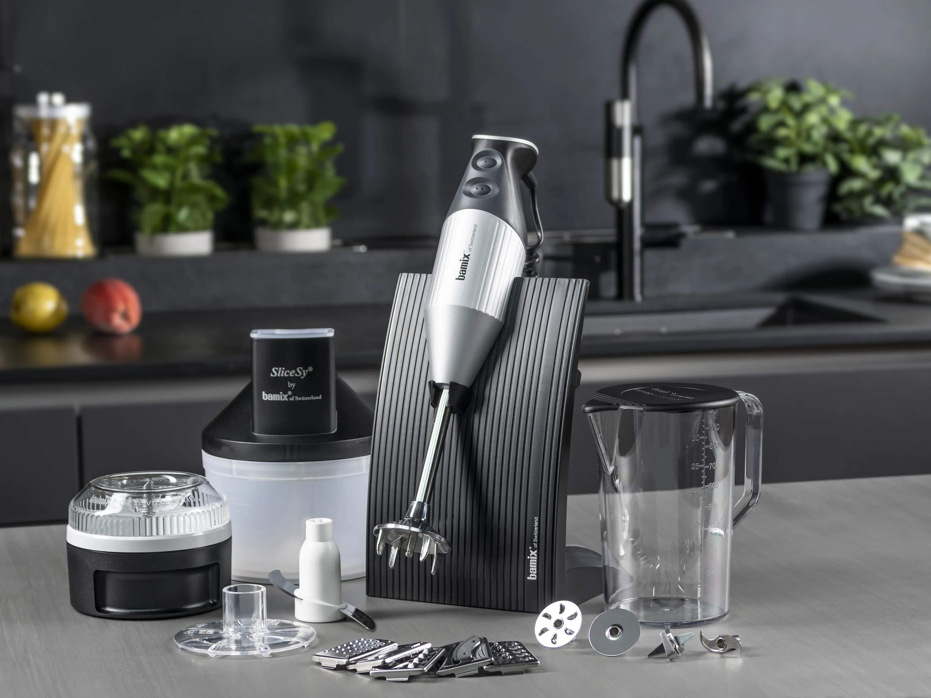 Bamix Stavblendere Swissline Superbox Stavblender i Sølvgrå, 2