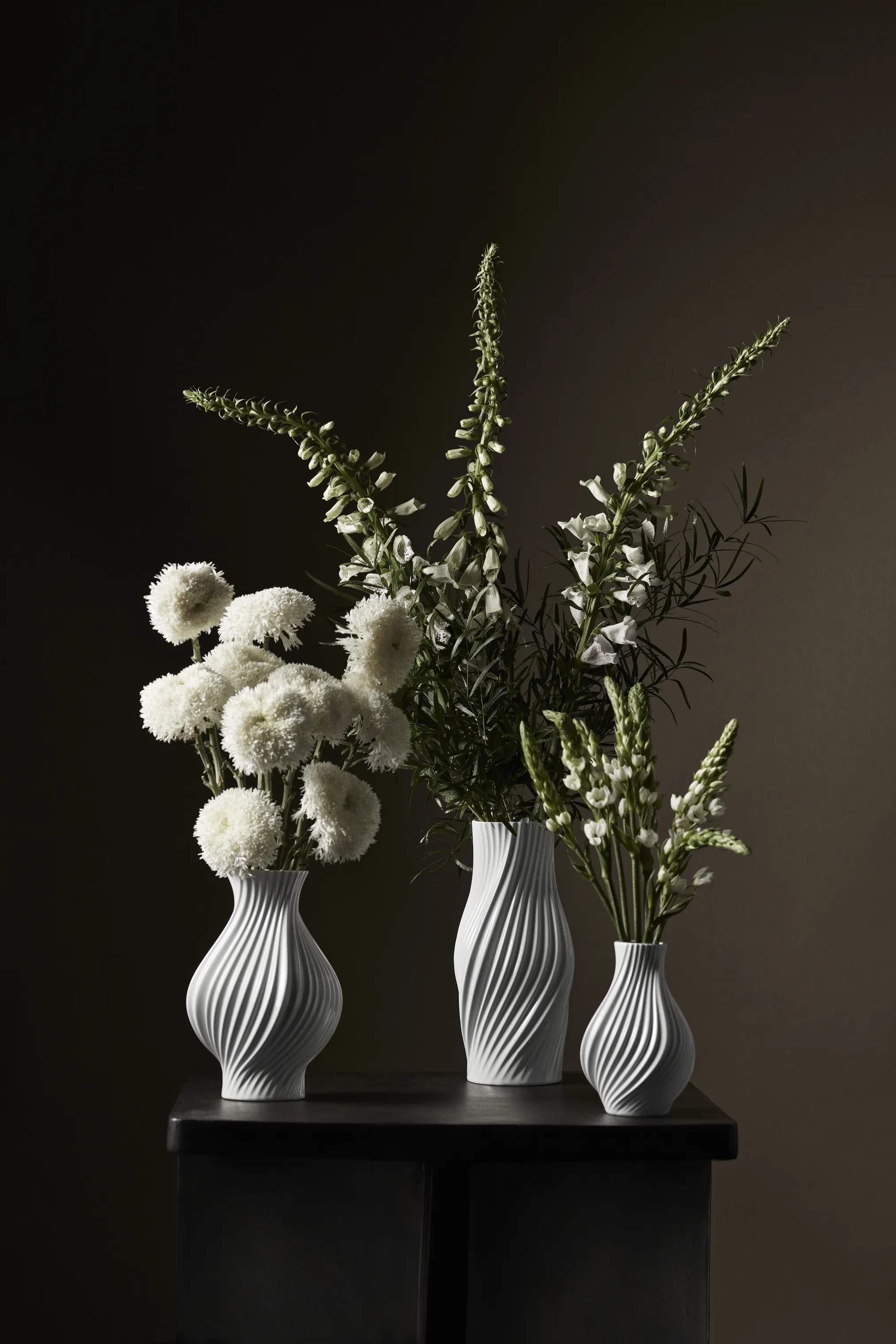 Lyngby Porcelæn Vaser Twist Vase i 18 cm, 5