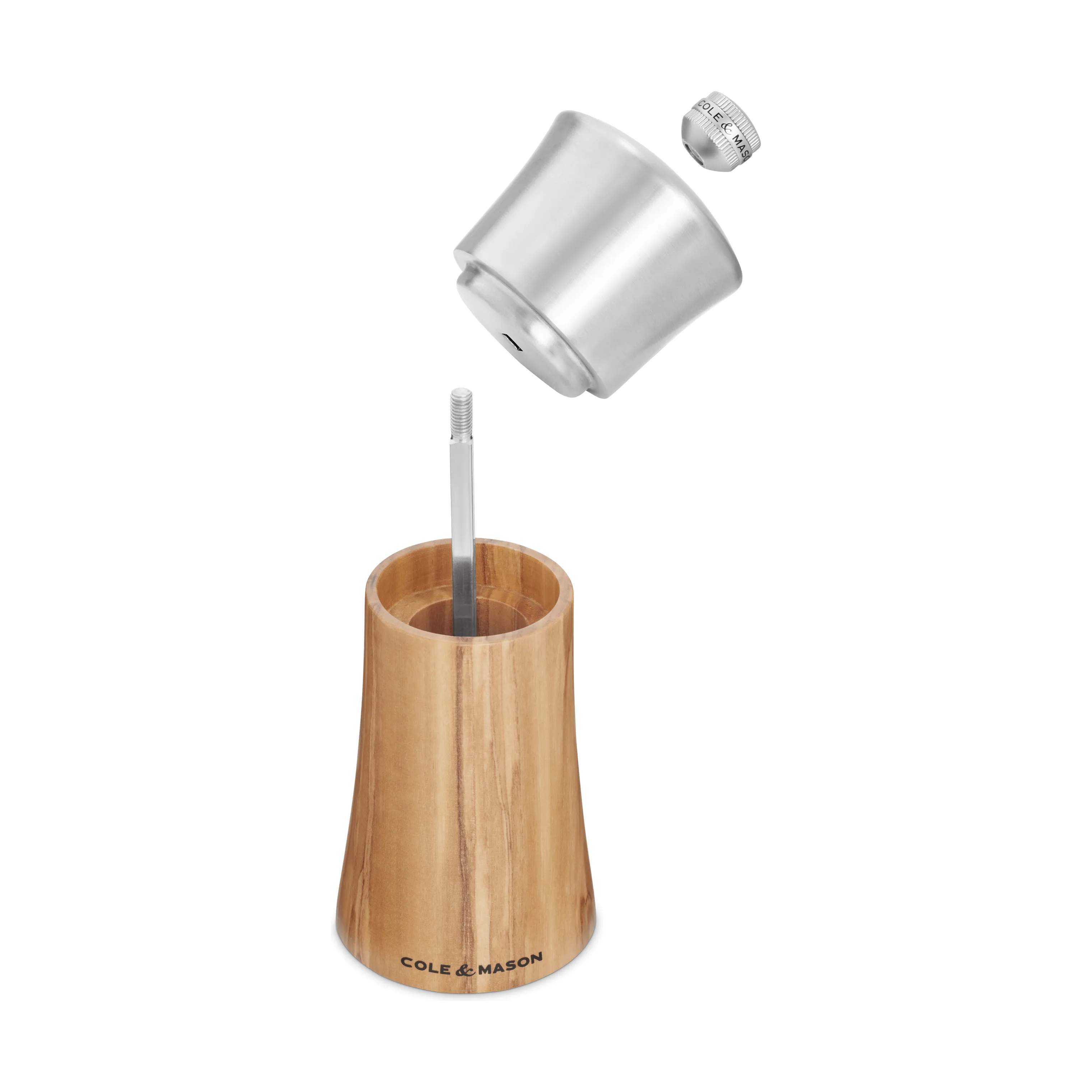 Cole&Mason Saltkværne Bromley Saltkværn i Olive Wood, 4