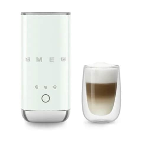 Smeg Mælkeskummere 50's style Mini-Mælkeskummer i Grøn, 180 ml, 3