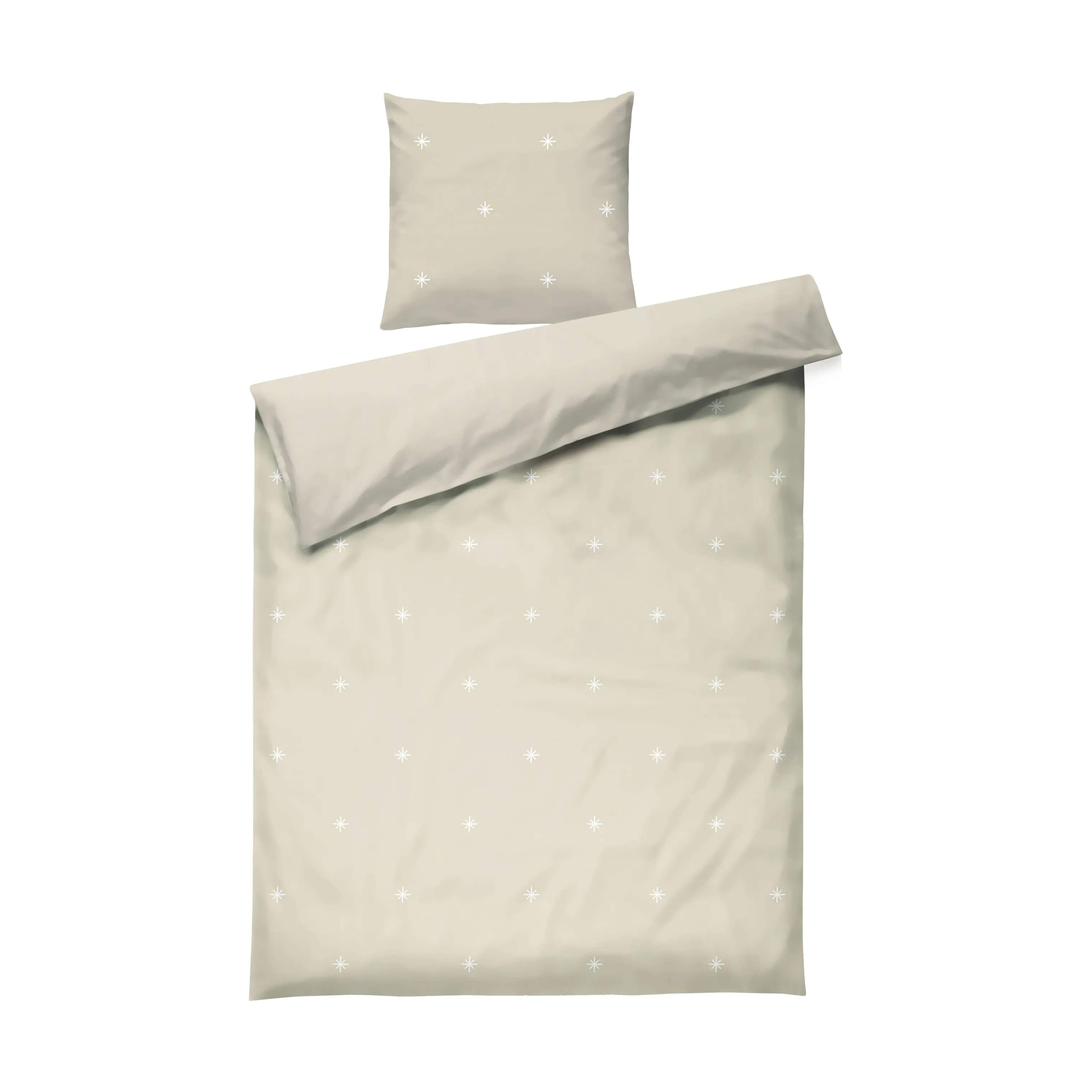 Juna Sengetøj Christmas Fable Sengetøj i Beige, B140 x L220 cm, 1