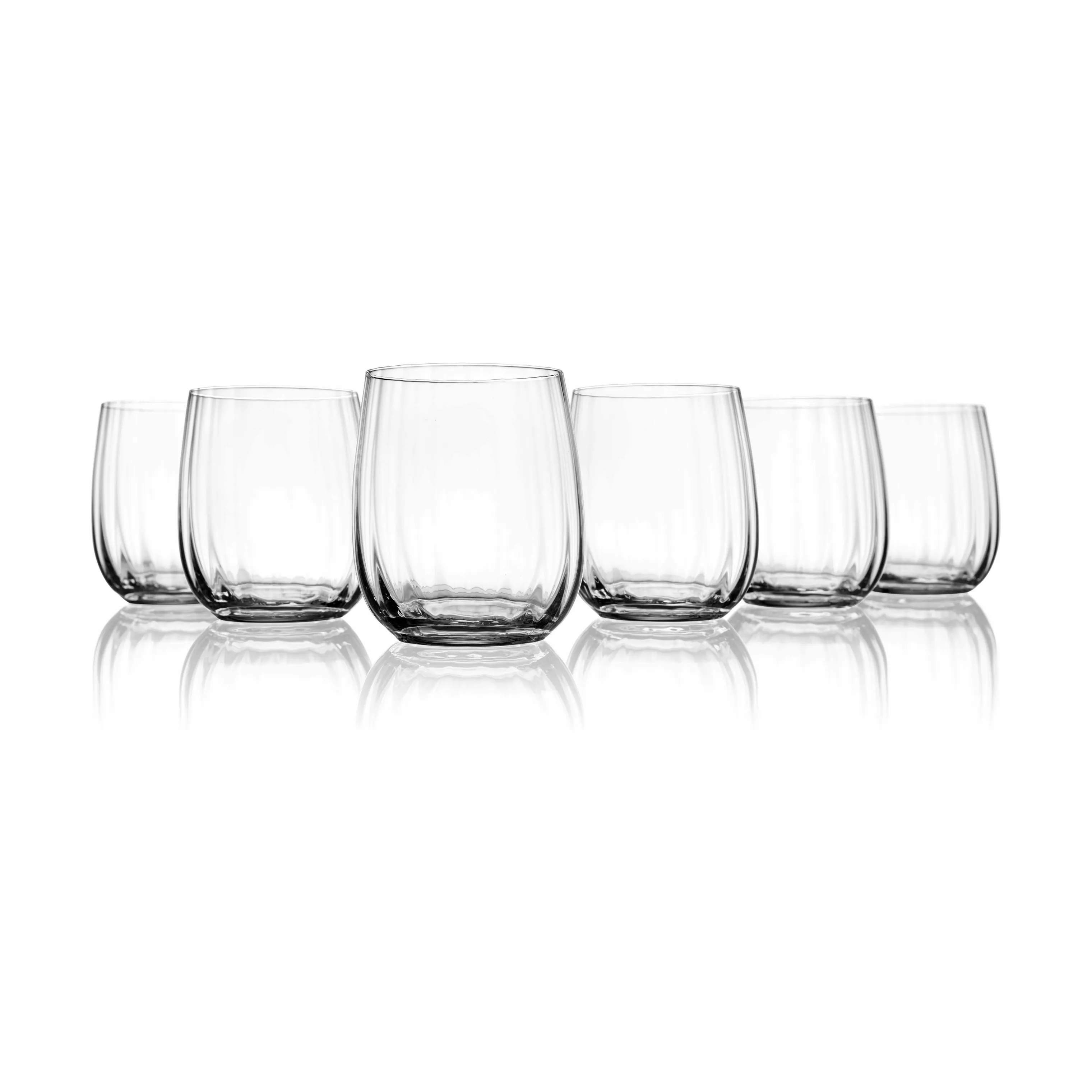 Ofelia Lowball Glas - 6 stk., klar, large