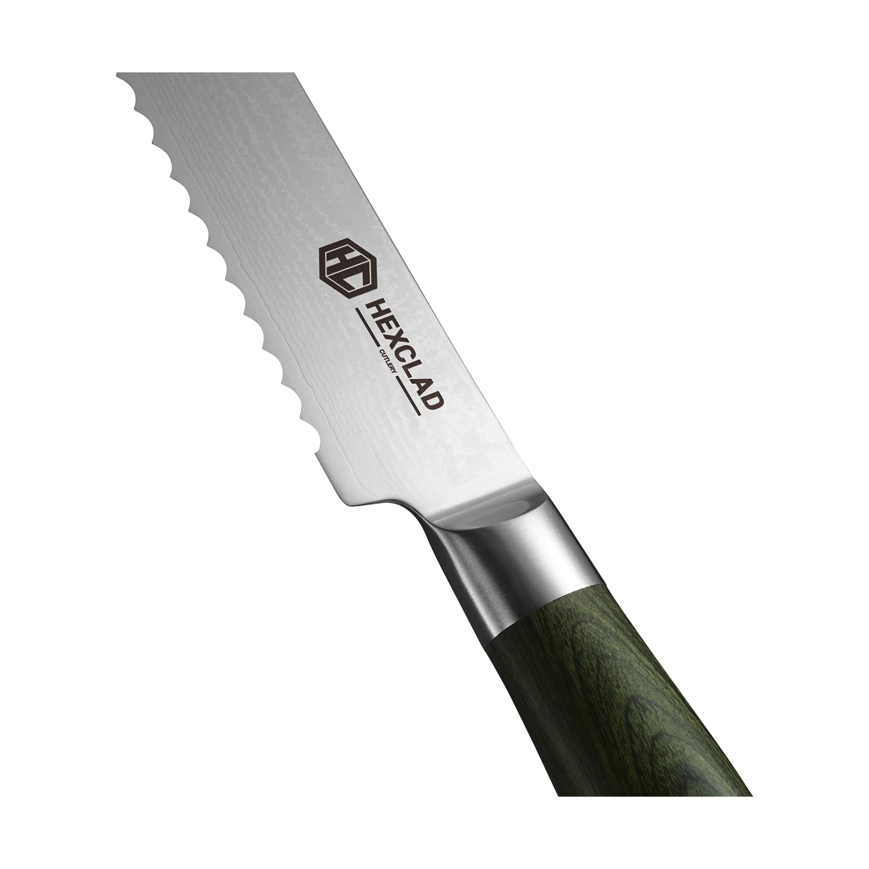Hexclad Brødknive Brødkniv i Forest Green, 3