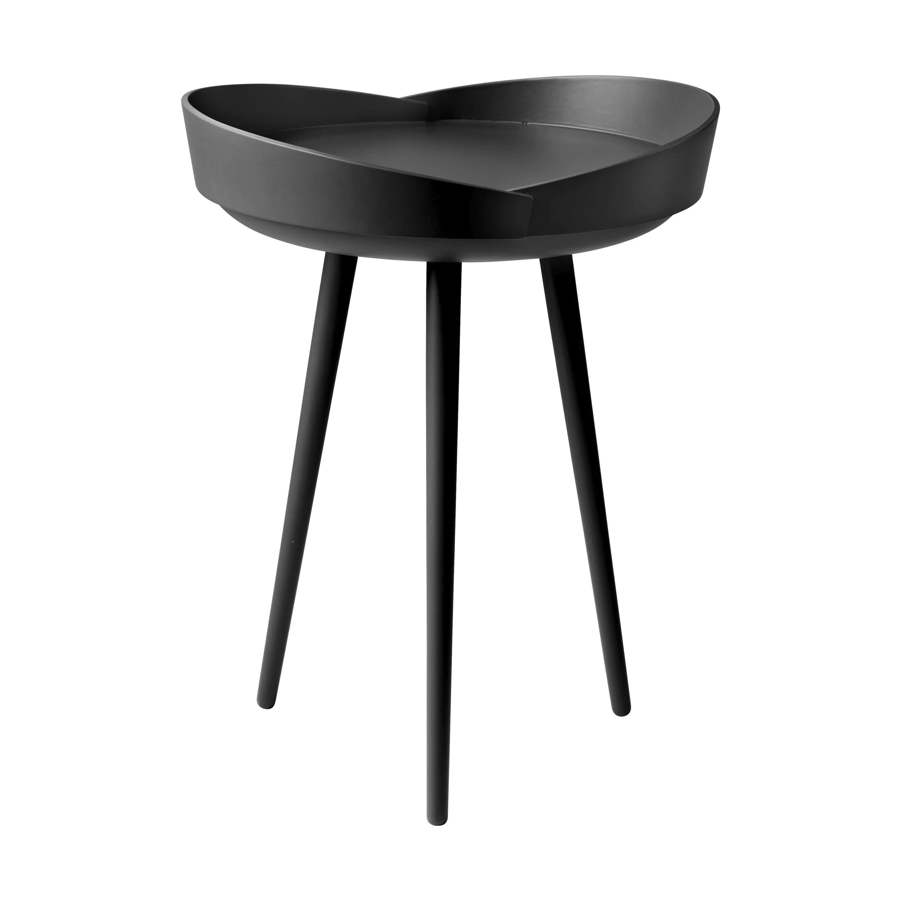D106 Bakketop Bakkebord, sort bøgetræ, large