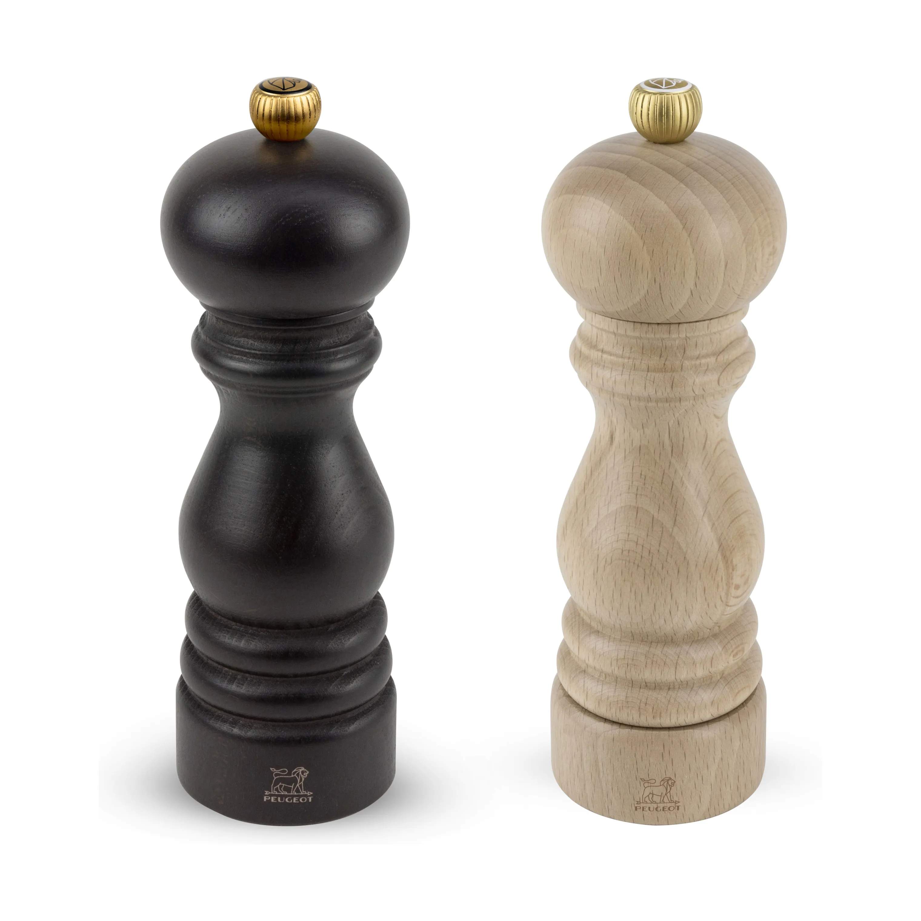 Peugeot Kværnsæt Paris Kværnsæt - 2 dele i Natur/choko, 18 cm, 1