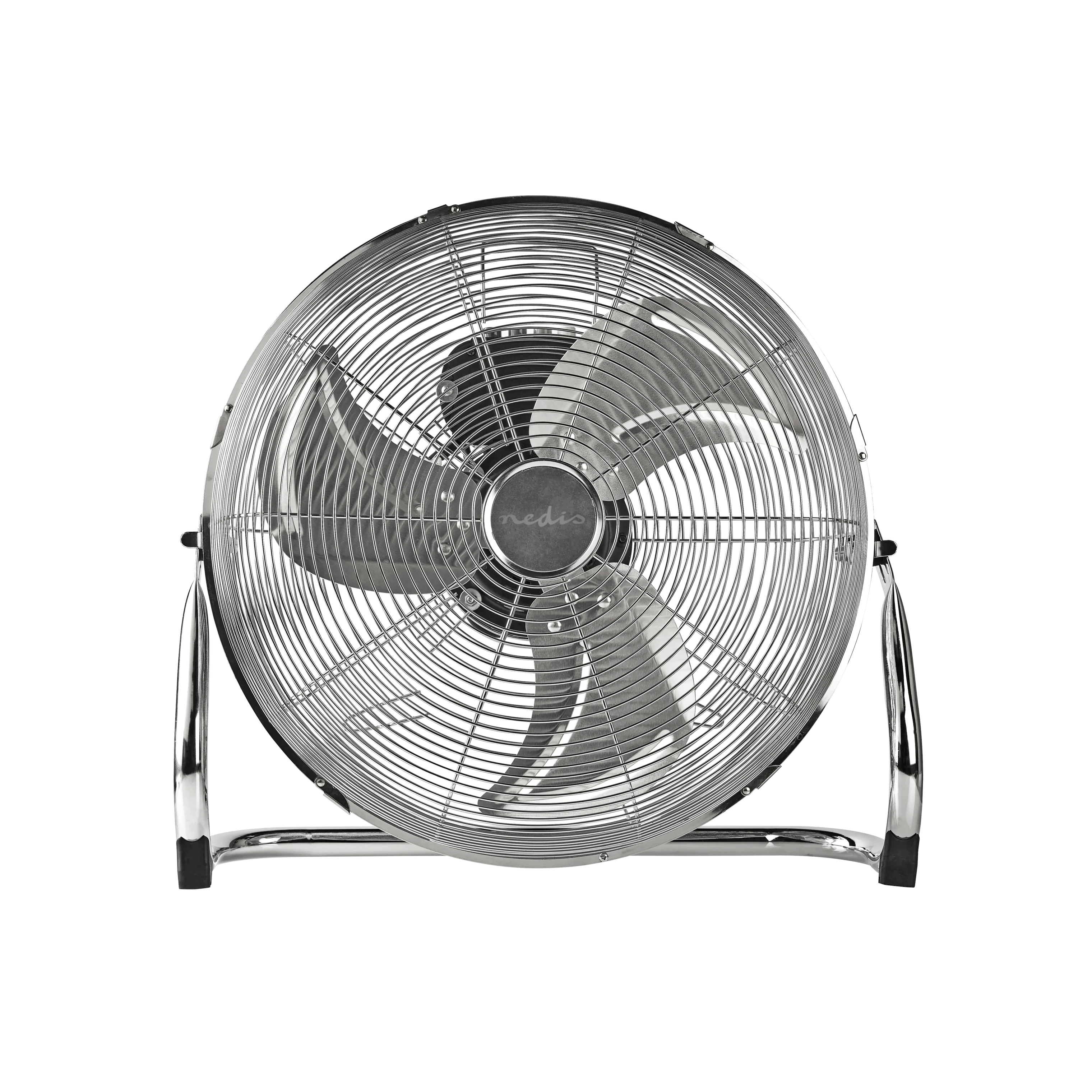 Nedis Ventilatorer Gulvventilator i Sølv, 1