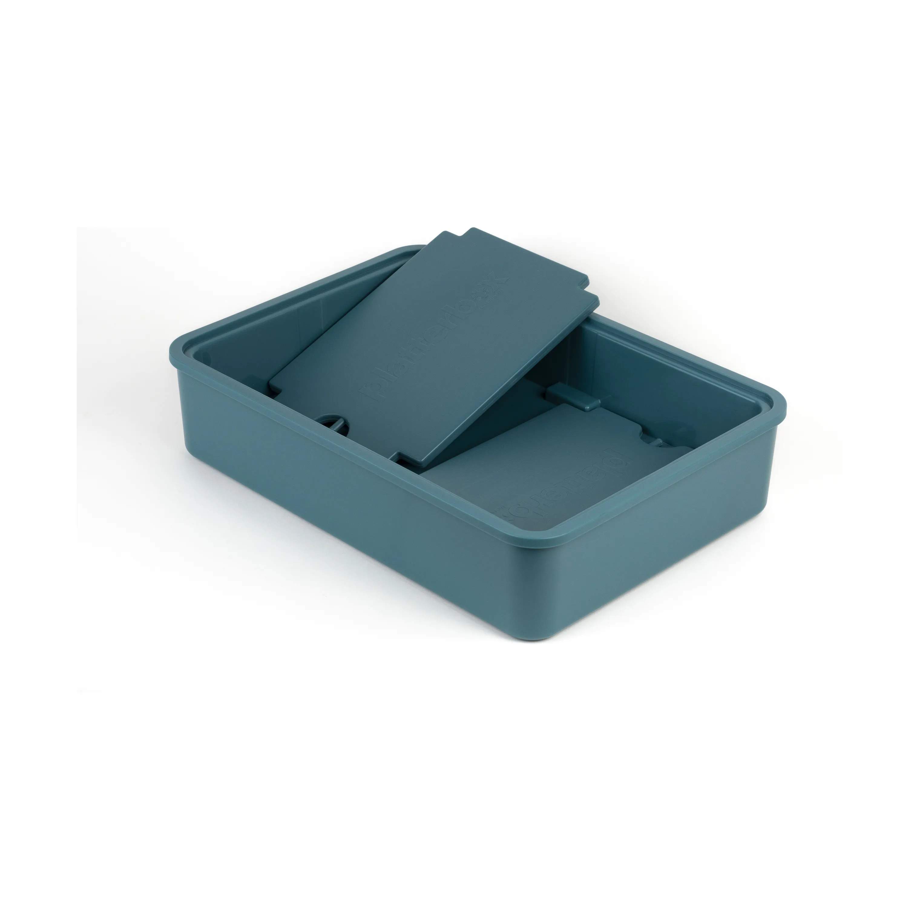Platterbox Opbevaringsbokse Snack Box i Blågrøn, 7