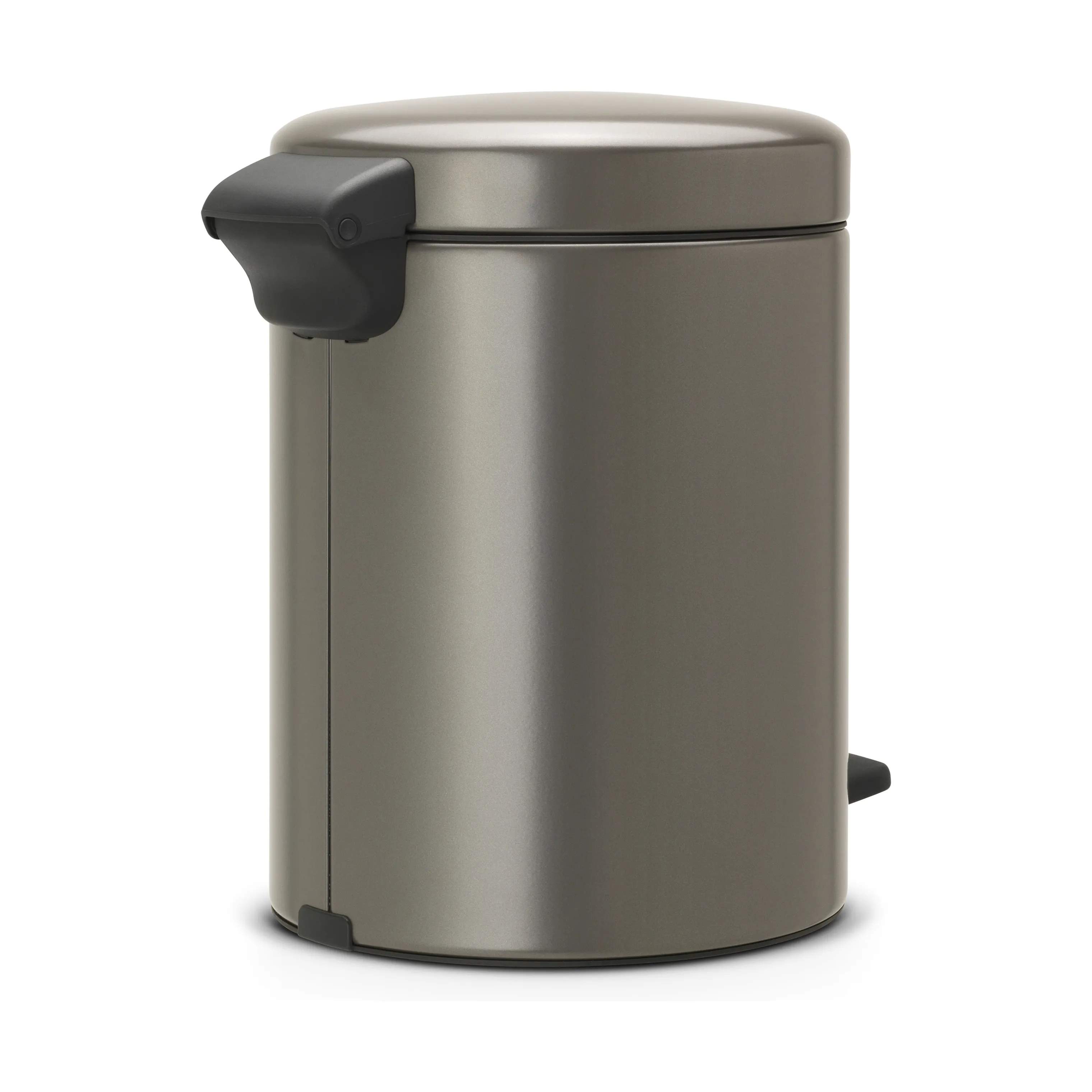 Brabantia Toiletspande NewIcon Pedalspand i Platinum, 5 L, 4