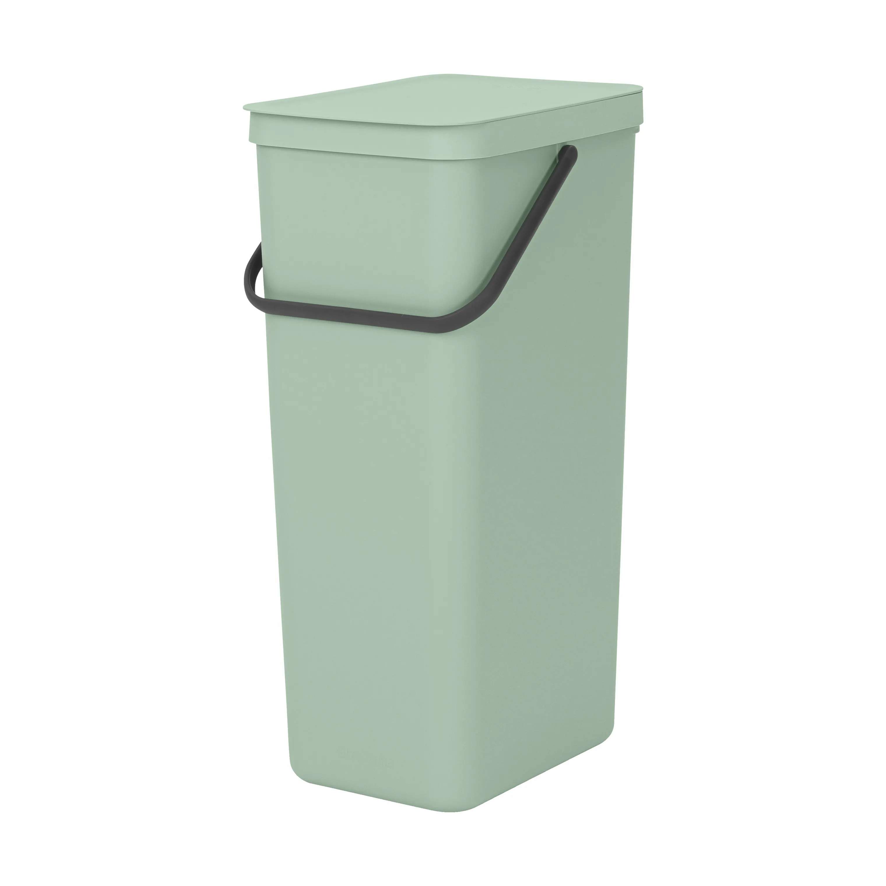 Sort & Go Affaldsspand, jade green, large